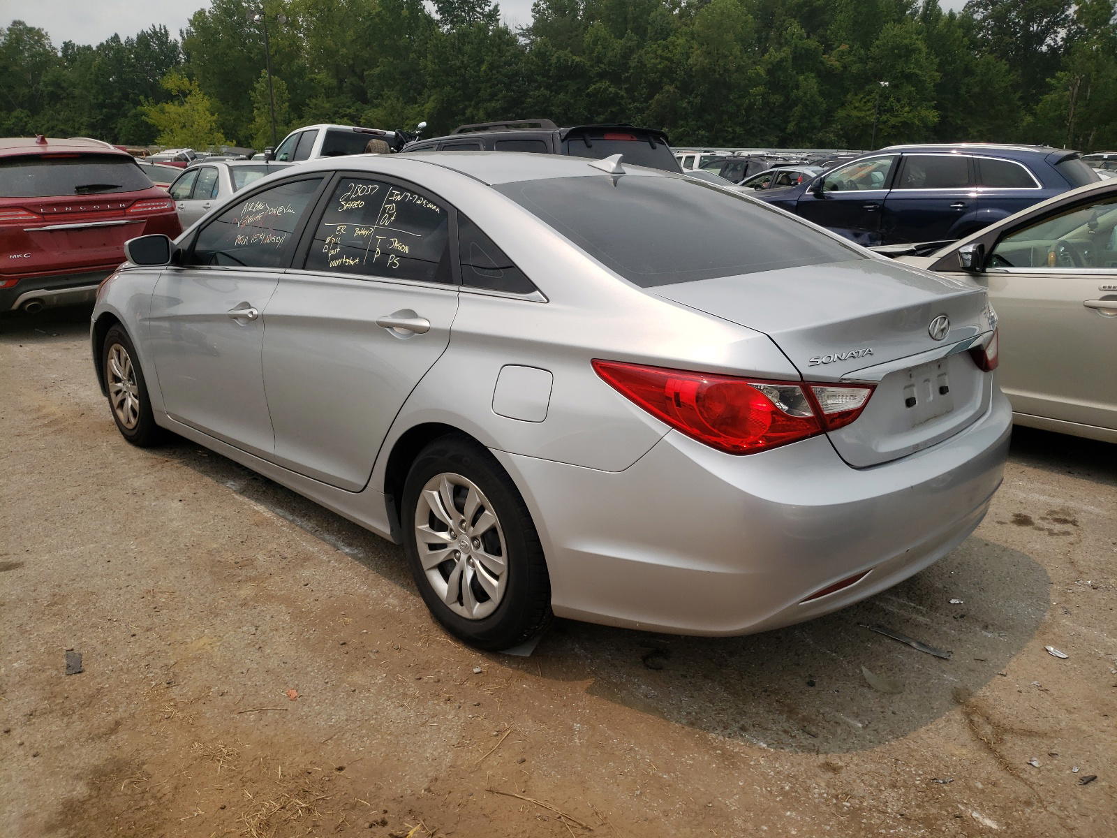 Photo 3 from auction – 2012 HYUNDAI SONATA GLS with VIN 5NPEB4AC3CH351699