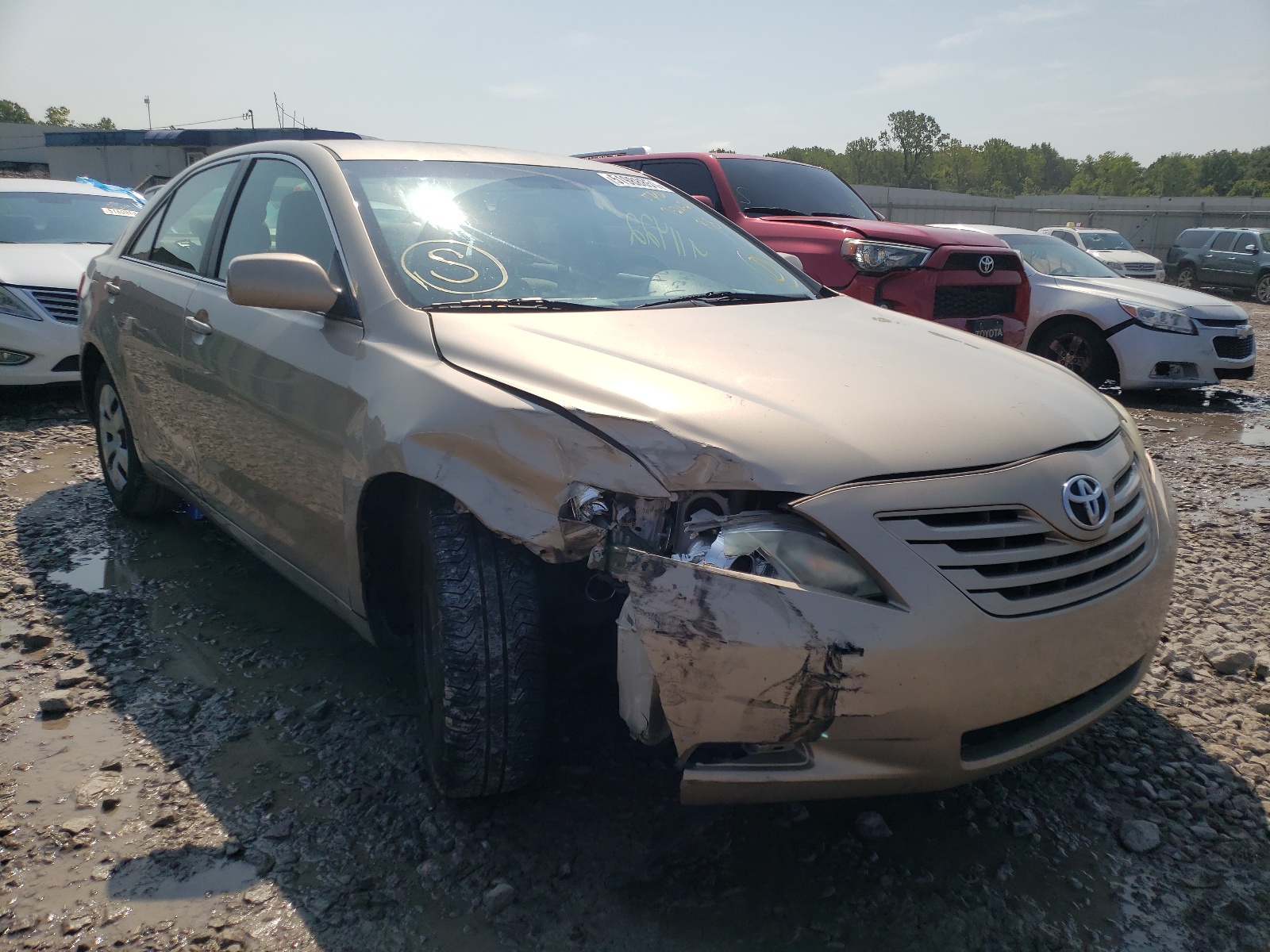 Photo 1 from auction – 2007 TOYOTA CAMRY CE with VIN 4T1BE46K07U678420