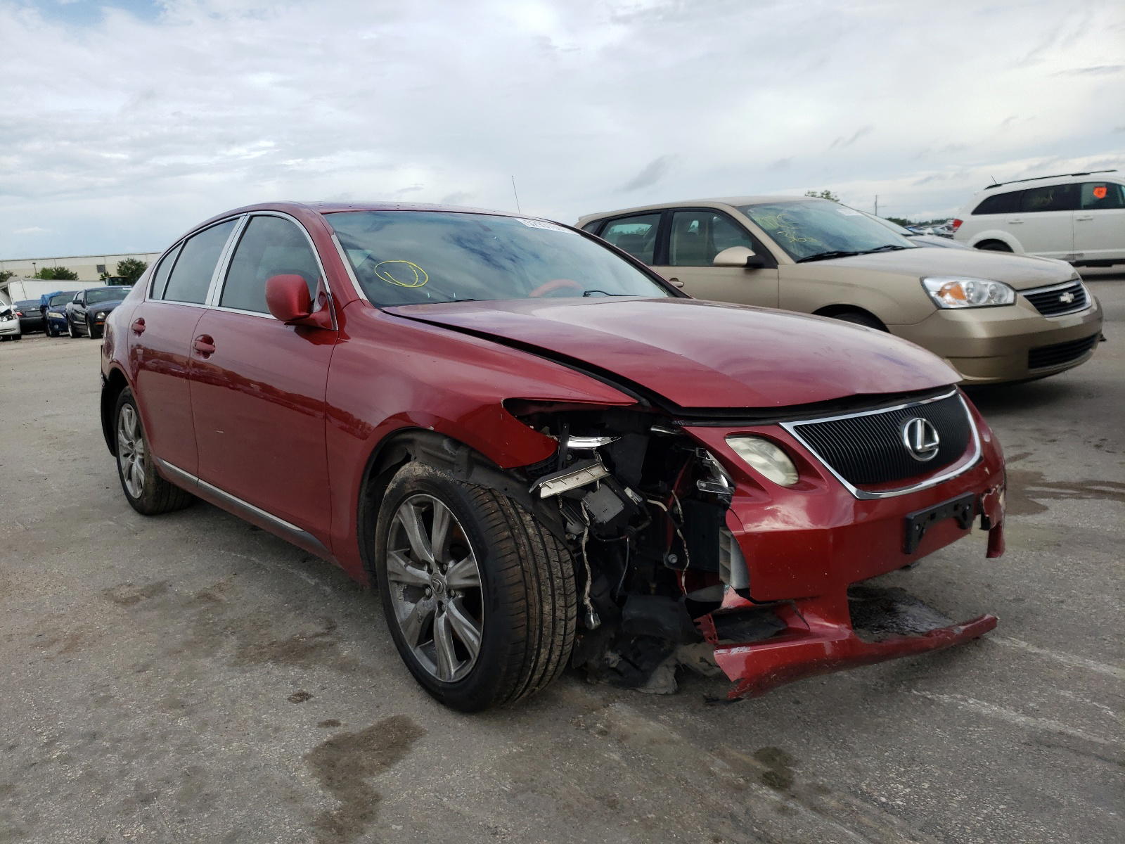 LEXUS GS 350 2007 with VIN JTHCE96S270005107 - Photo from auction