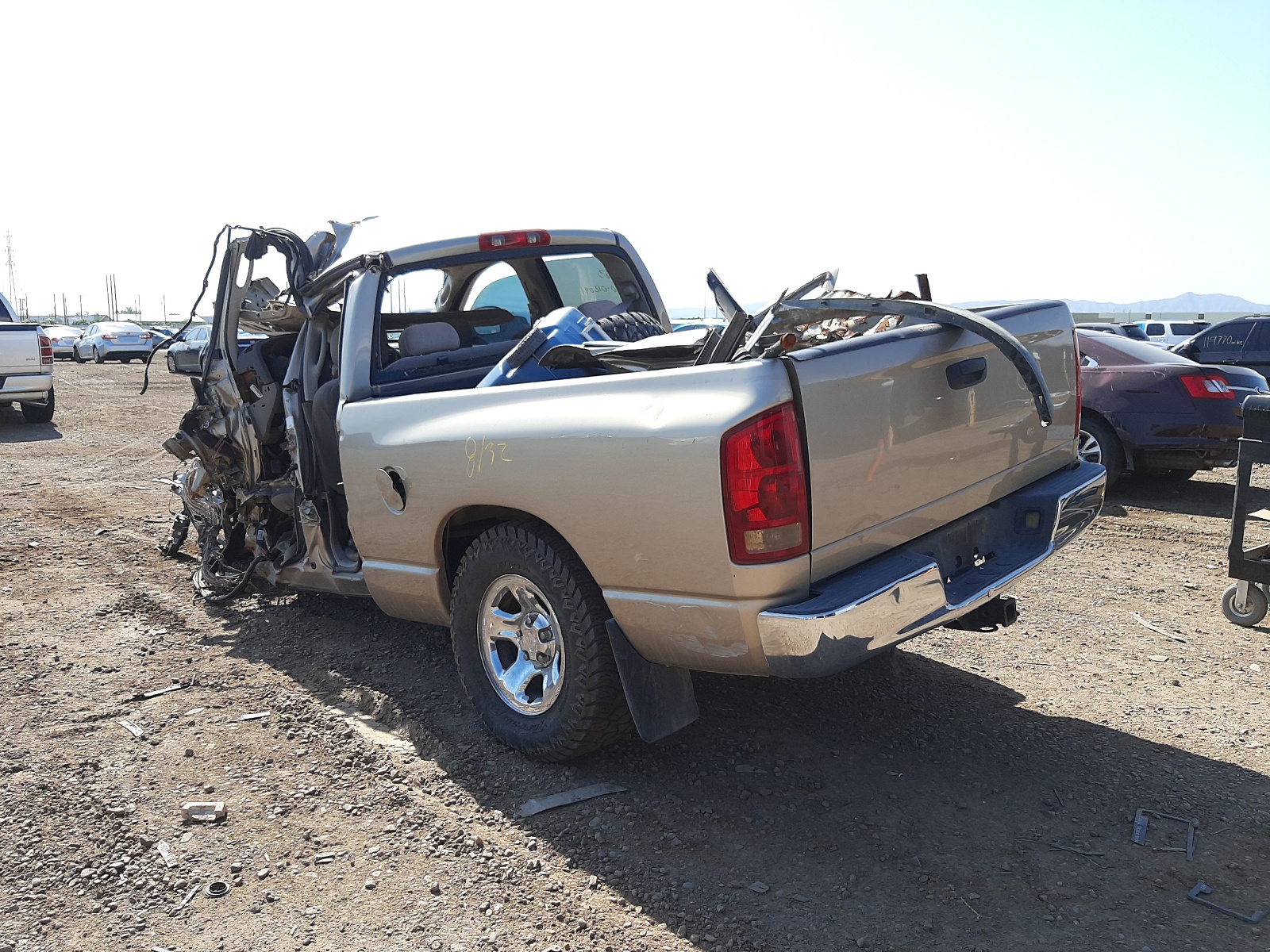Photo 3 from auction – 2004 DODGE RAM 1500 S with VIN 1D7HU18N54S674514