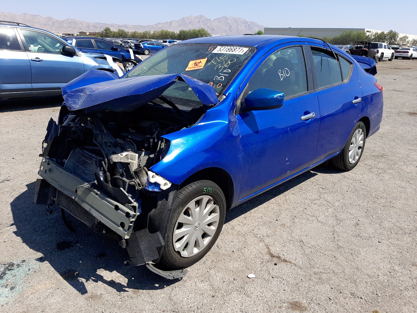 Photo 2 from auction – 2015 NISSAN VERSA S with VIN 3N1CN7AP9FL906391