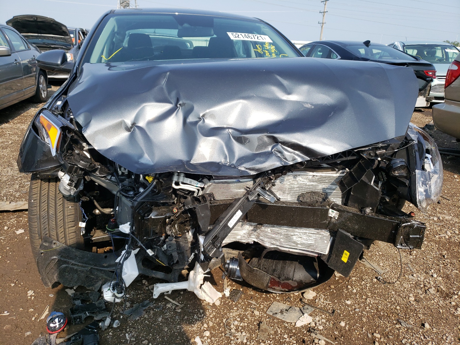 Photo 9 from auction – 2021 KIA FORTE FE with VIN 3KPF24AD0ME380015