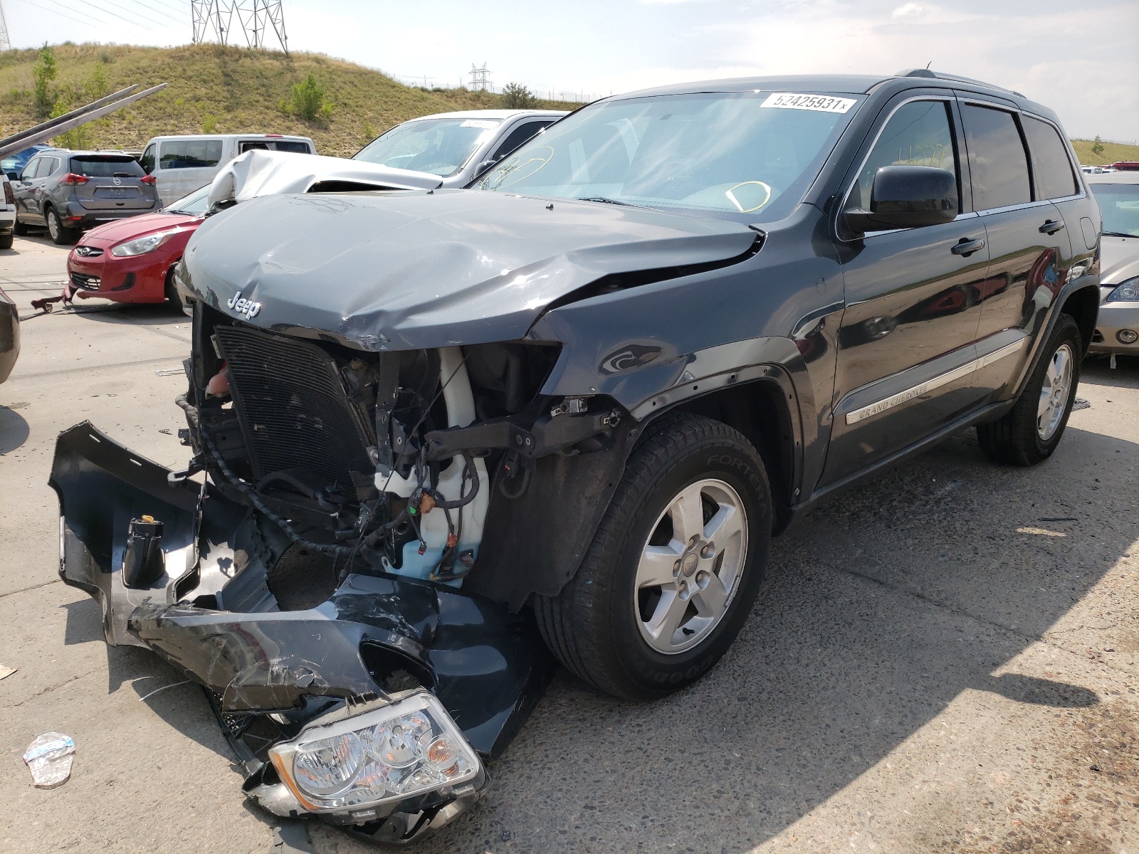 Photo 2 from auction – 2011 JEEP GRAND CHER with VIN 1J4RR4GG0BC576626