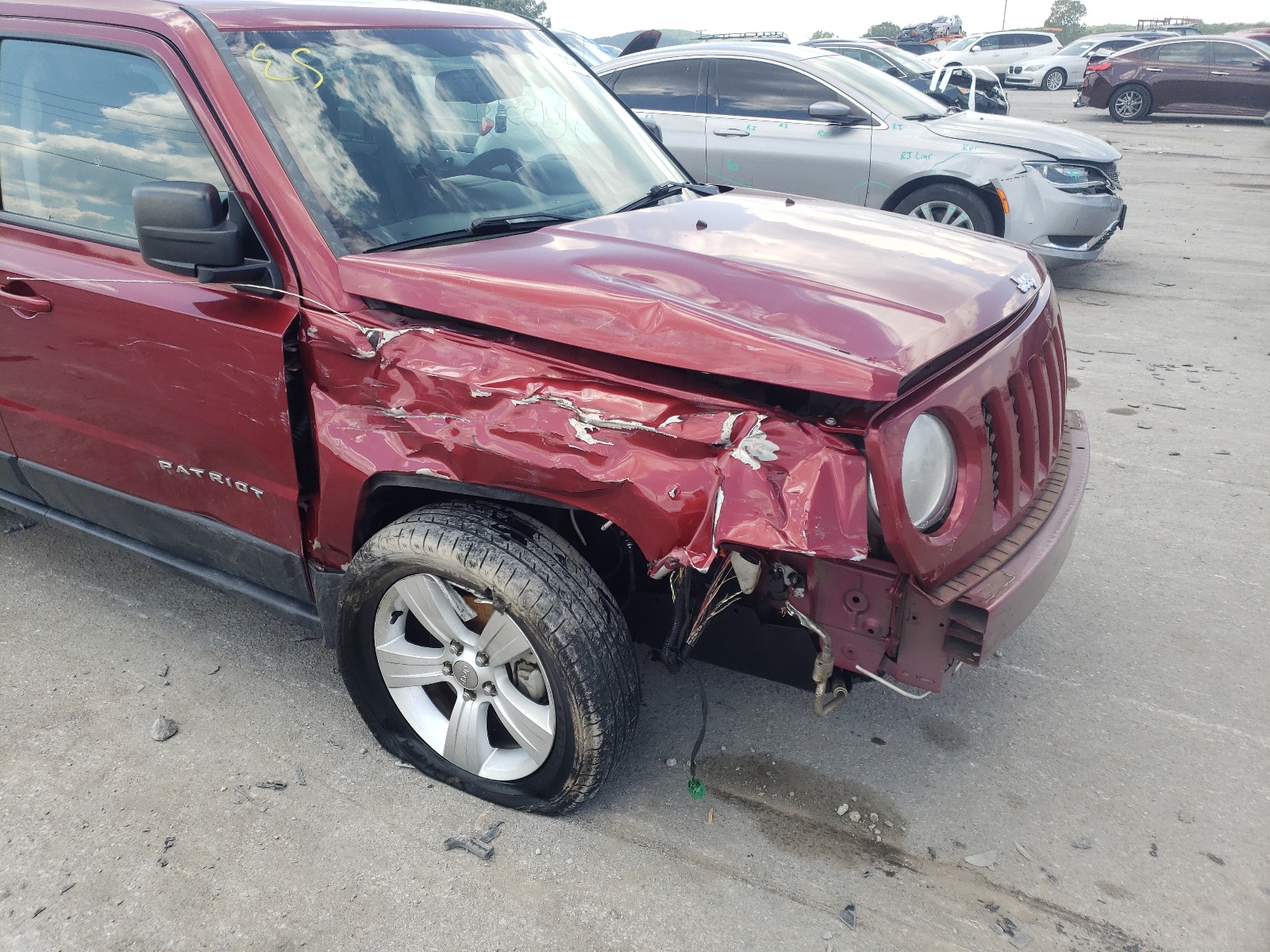 Photo 9 from auction – 2014 JEEP PATRIOT LA with VIN 1C4NJPFA4ED642281