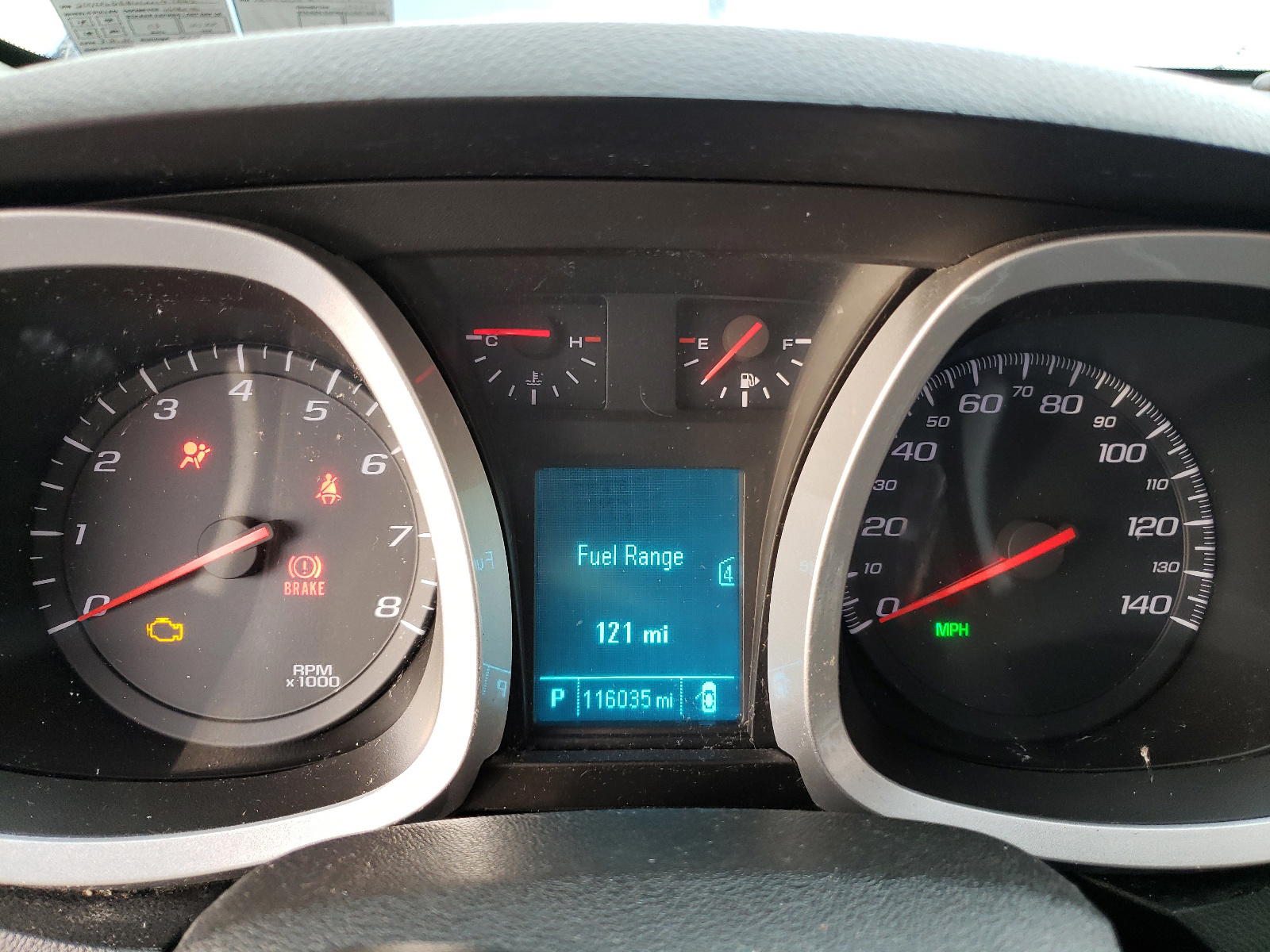 Photo 8 from auction – 2012 CHEVROLET EQUINOX LT with VIN 2GNFLDE56C6197885