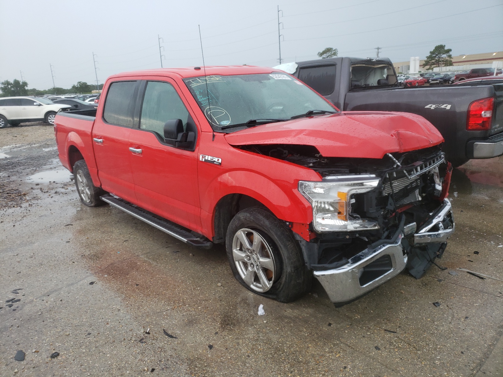 FORD F150 SUPER 2018 with VIN 1FTEW1CB6JKD38662 - Photo from auction