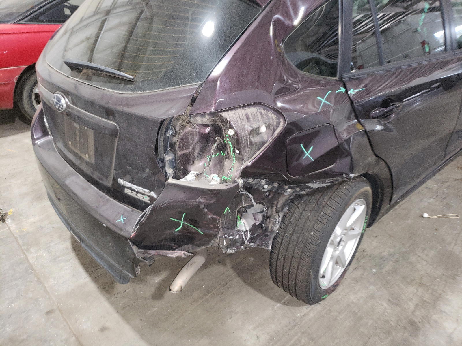 Photo 9 from auction – 2012 SUBARU IMPREZA PR with VIN JF1GPAB6XCH244994