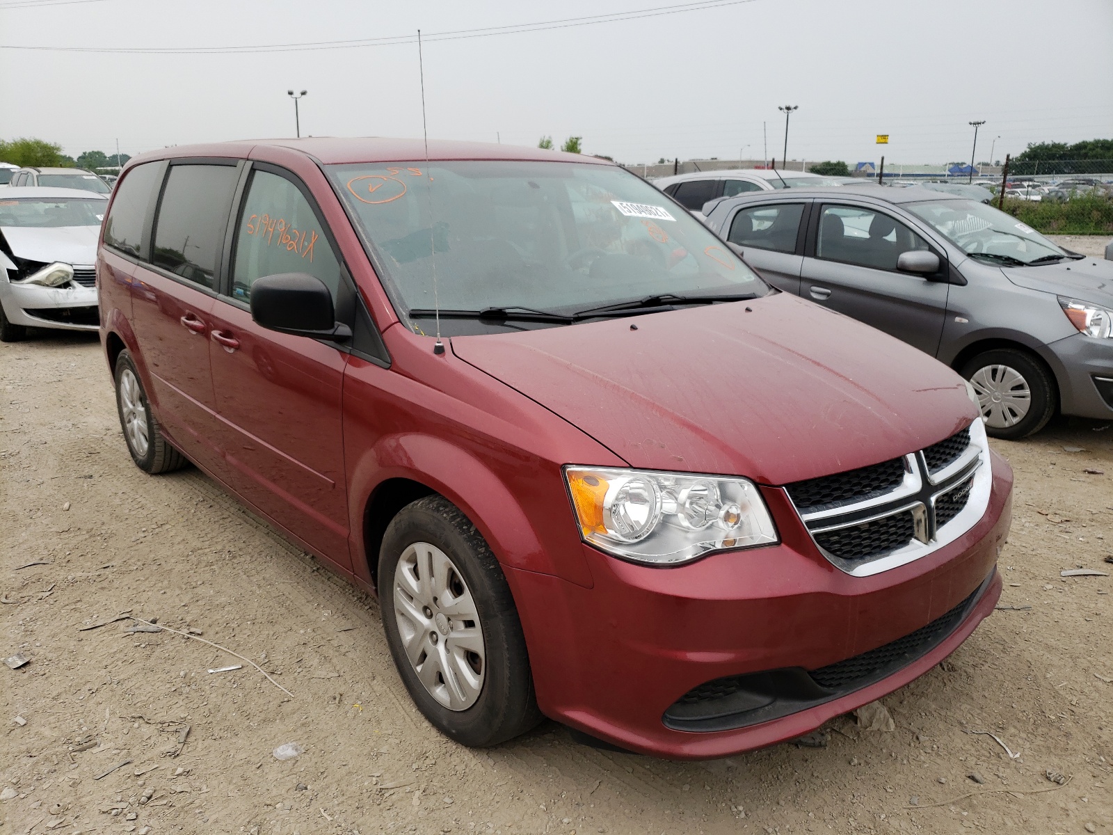 Photo 1 from auction – 2014 DODGE GRAND CARA with VIN 2C4RDGBGXER419789