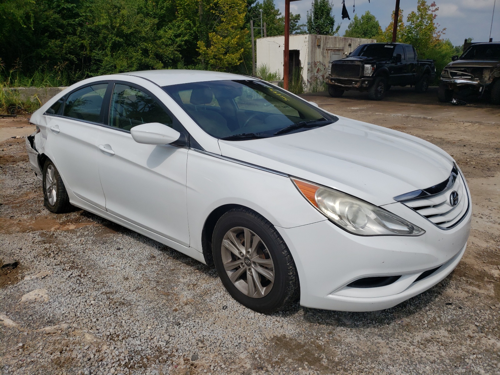 HYUNDAI SONATA GLS 2013 with VIN 5NPEB4AC8DH756698 - Photo from auction