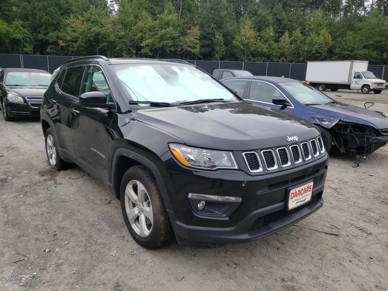 JEEP COMPASS LA 2021 with VIN 3C4NJCBB0MT538631 - Photo from auction