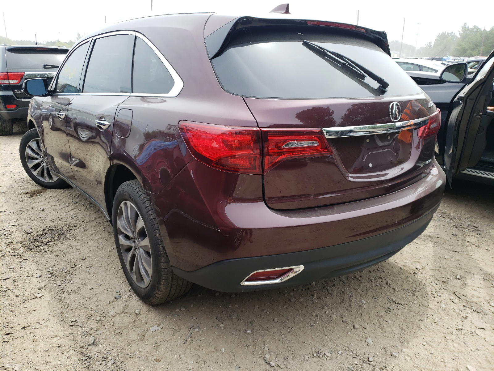 Photo 3 from auction – 2015 ACURA MDX TECHNO with VIN 5FRYD4H40FB025625