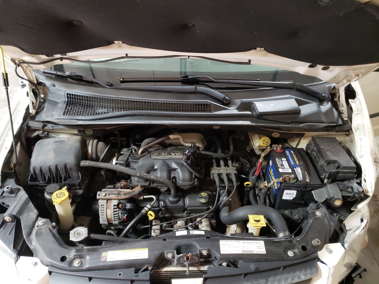 Photo 7 from auction – 2008 DODGE GRAND CARA with VIN 2D8HN44H68R733412