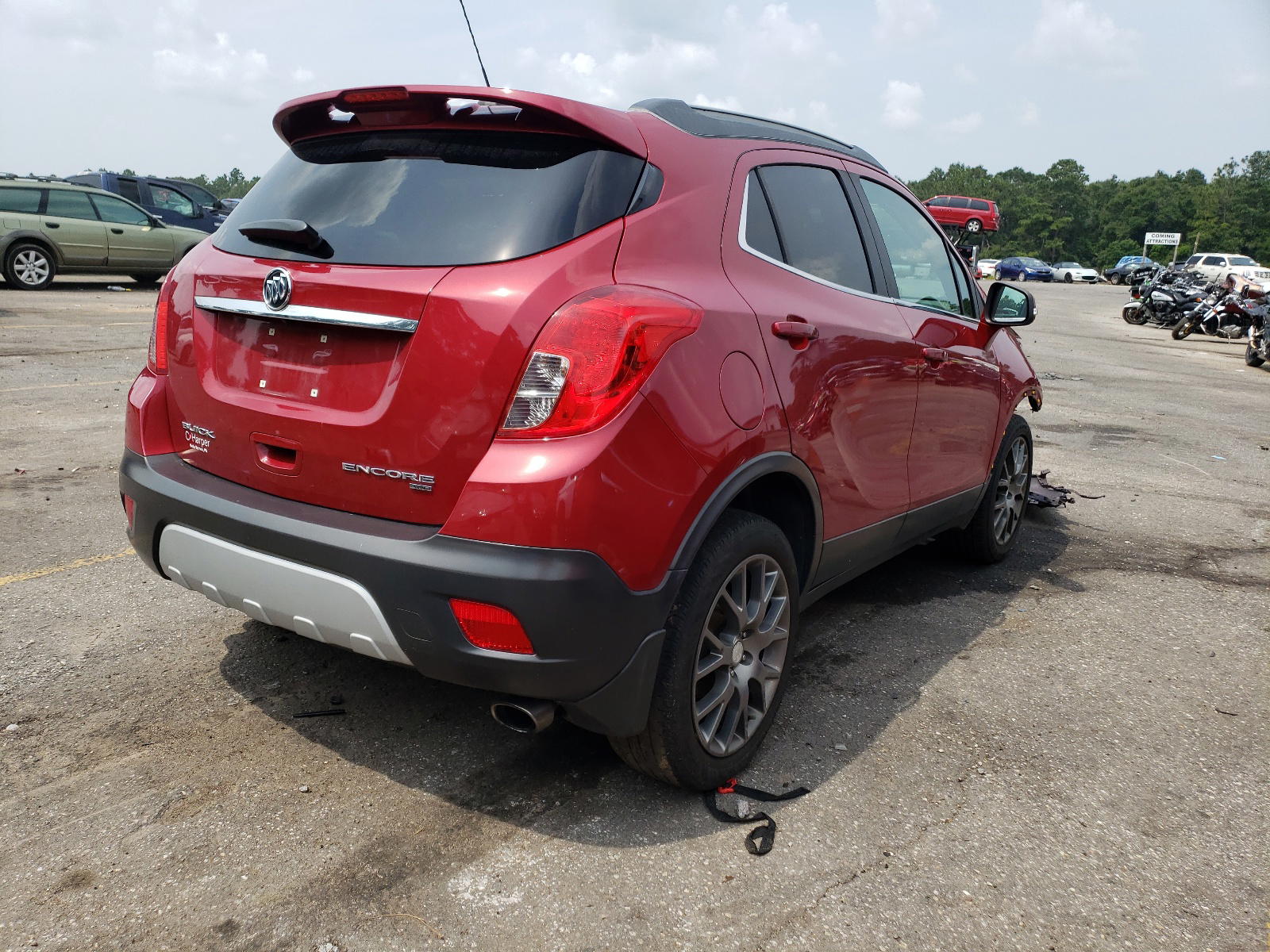 Photo 4 from auction – 2016 BUICK ENCORE SPO with VIN KL4CJ2SMXGB739214