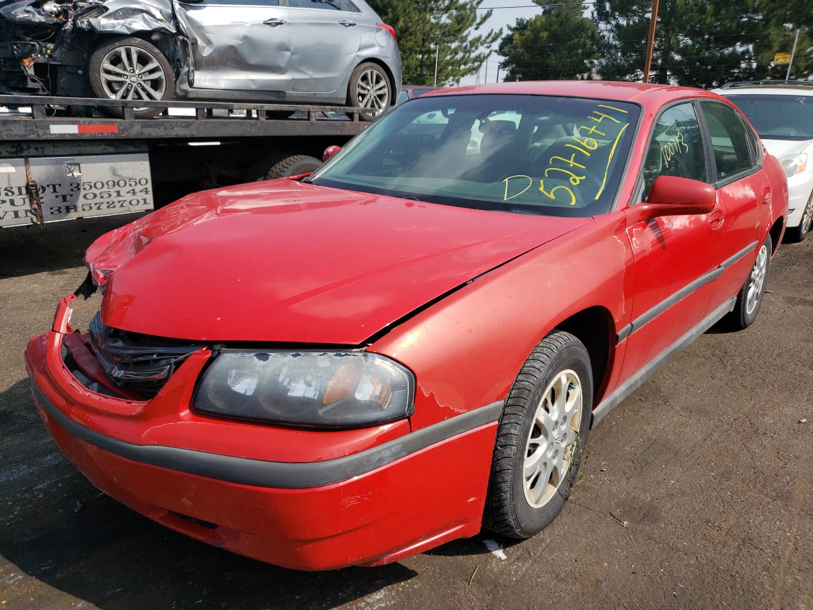 Photo 2 from auction – 2004 CHEVROLET IMPALA with VIN 2G1WF52E849257300