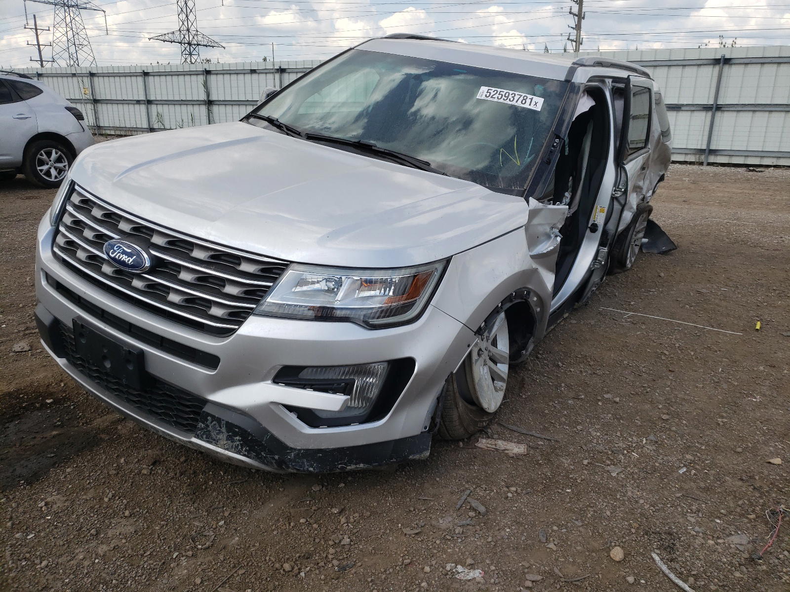 Photo 2 from auction – 2017 FORD EXPLORER X with VIN 1FM5K7D89HGB60711