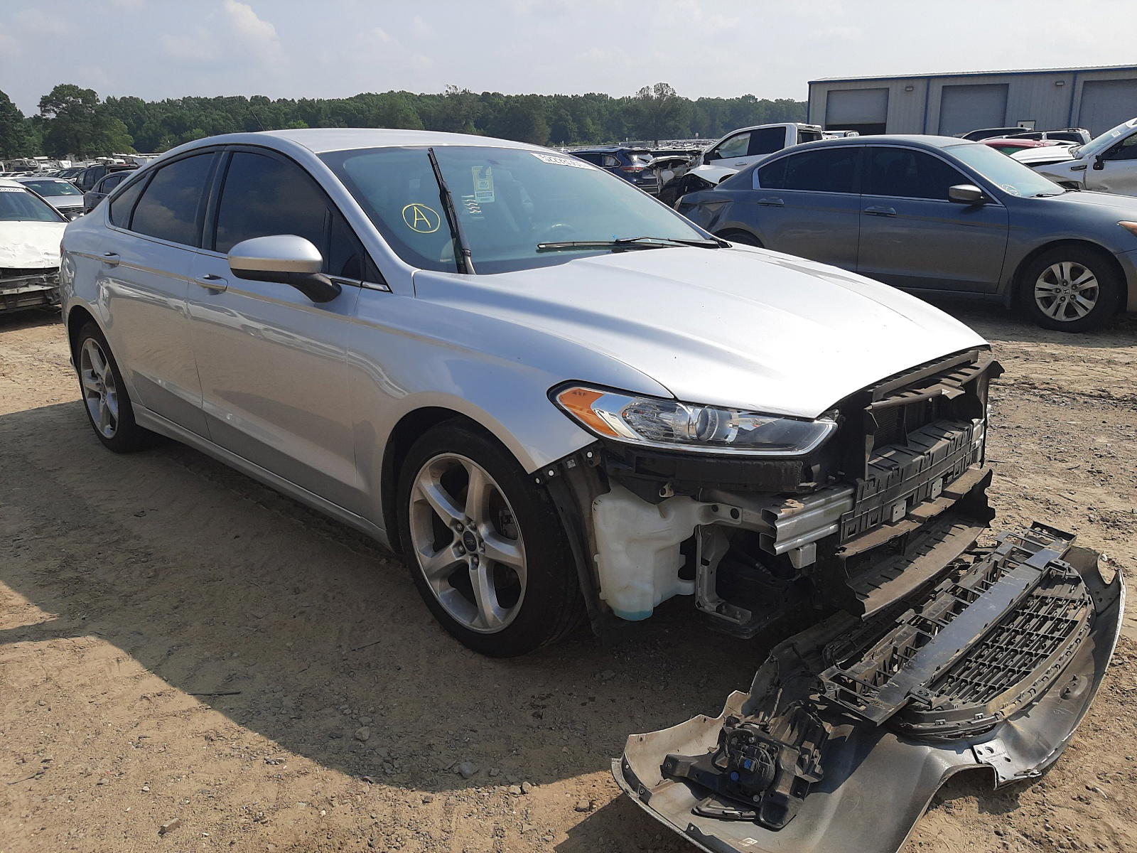 FORD FUSION 2016 with VIN 3FA6P0G72GR274857 - Photo from auction