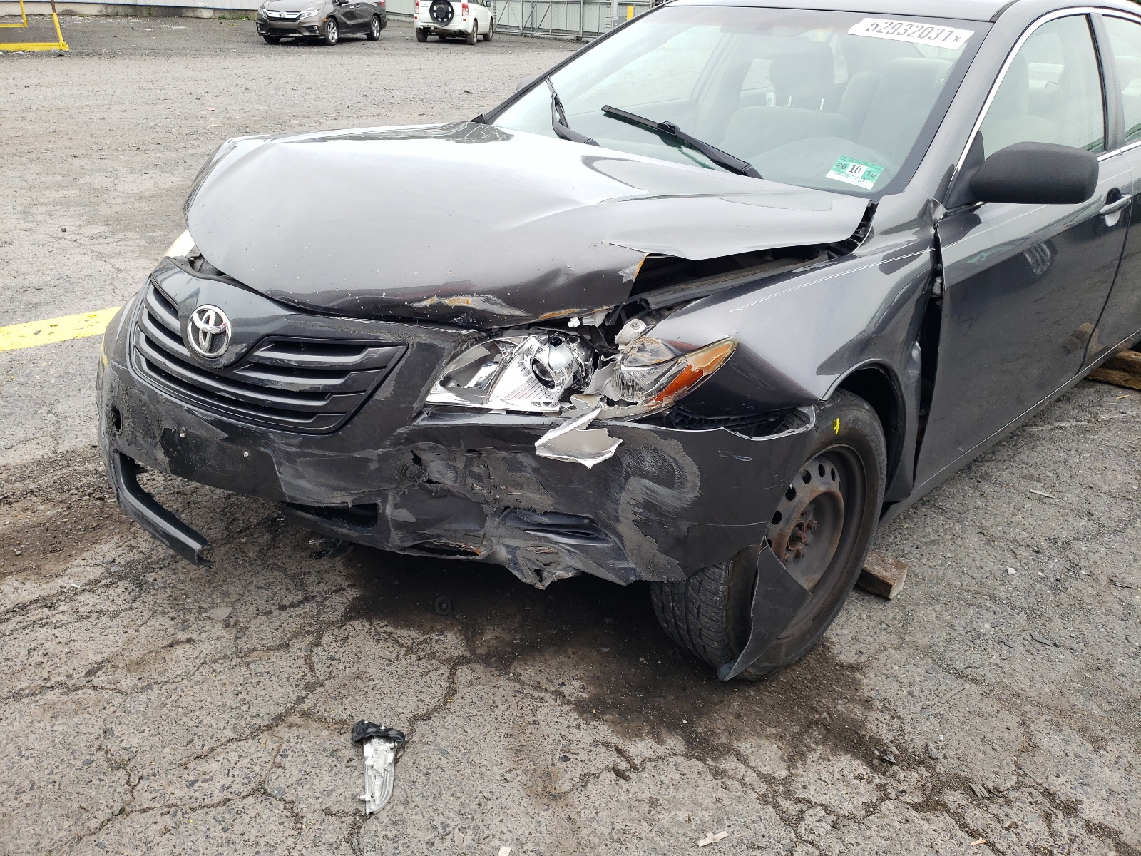 Photo 9 from auction – 2007 TOYOTA CAMRY CE with VIN JTNBE46K273072817
