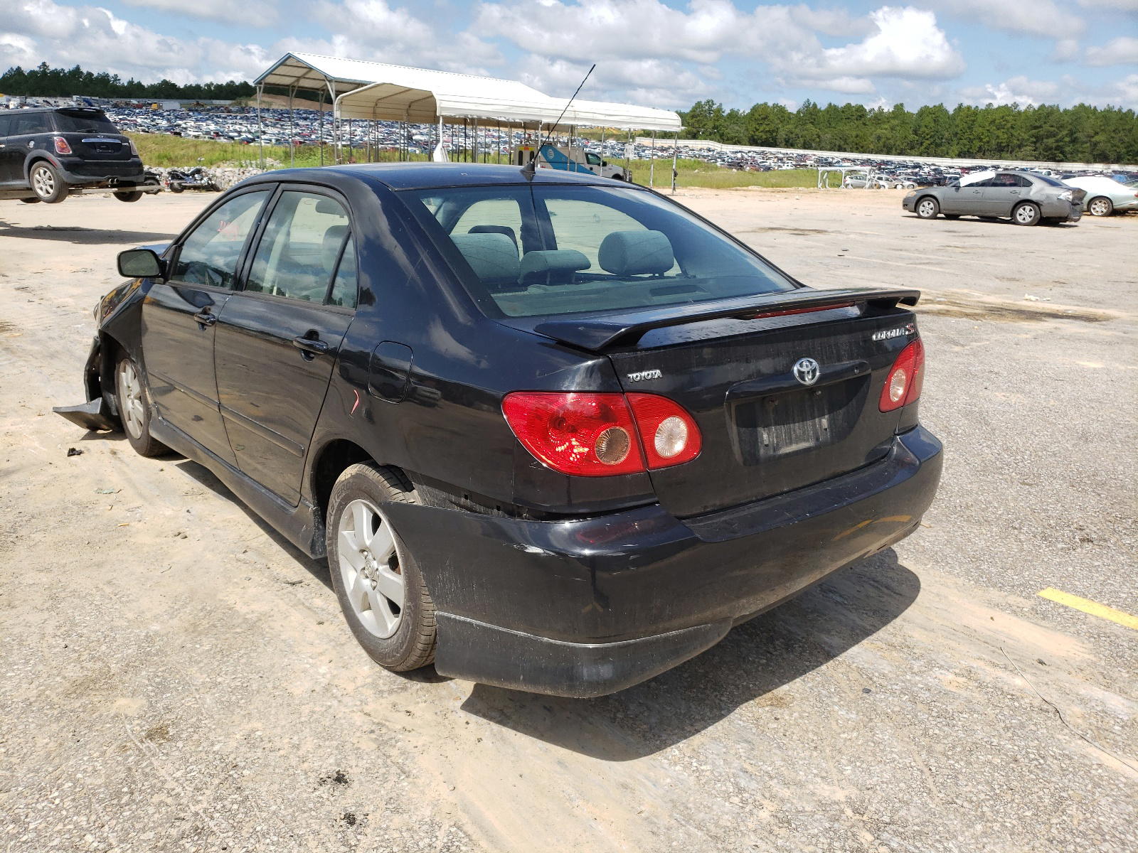 Photo 3 from auction – 2007 TOYOTA COROLLA CE with VIN 2T1BR32E37C825409