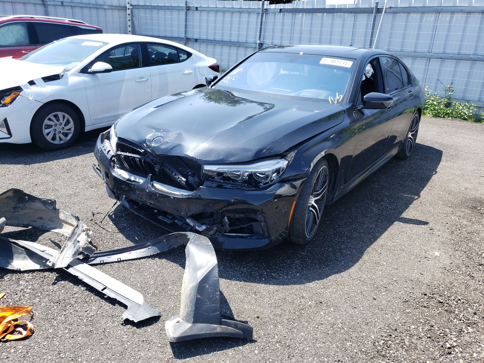 Photo 2 from auction – 2017 BMW 750 XI with VIN WBA7B0C36HG527099