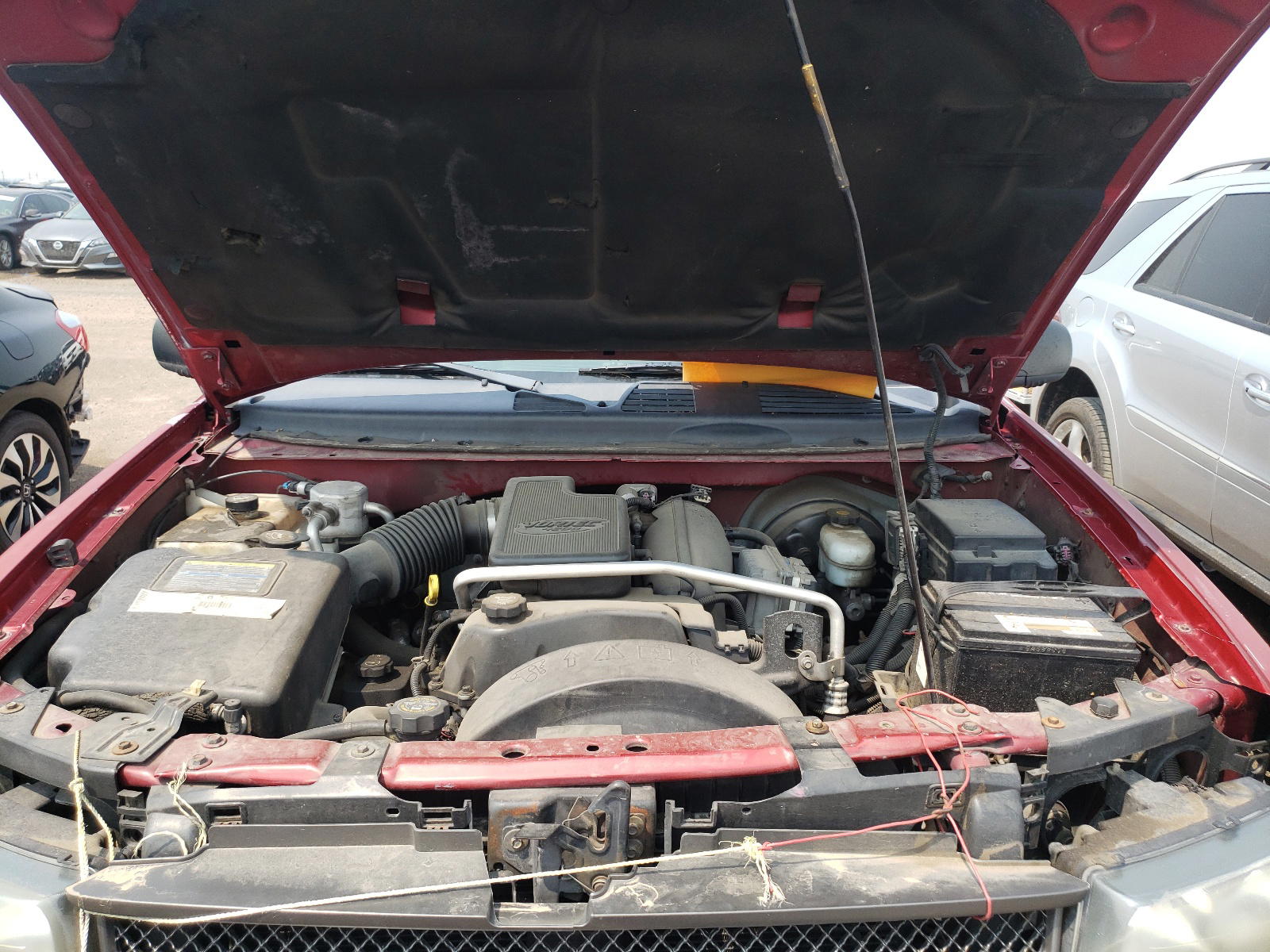 Photo 7 from auction – 2003 CHEVROLET TRAILBLAZE with VIN 1GNDT13S632190866