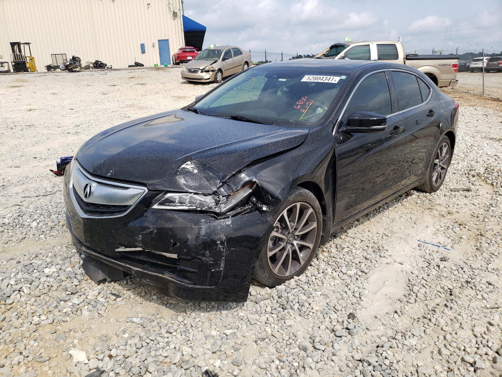 Photo 2 from auction – 2017 ACURA TLX TECH with VIN 19UUB2F53HA006800