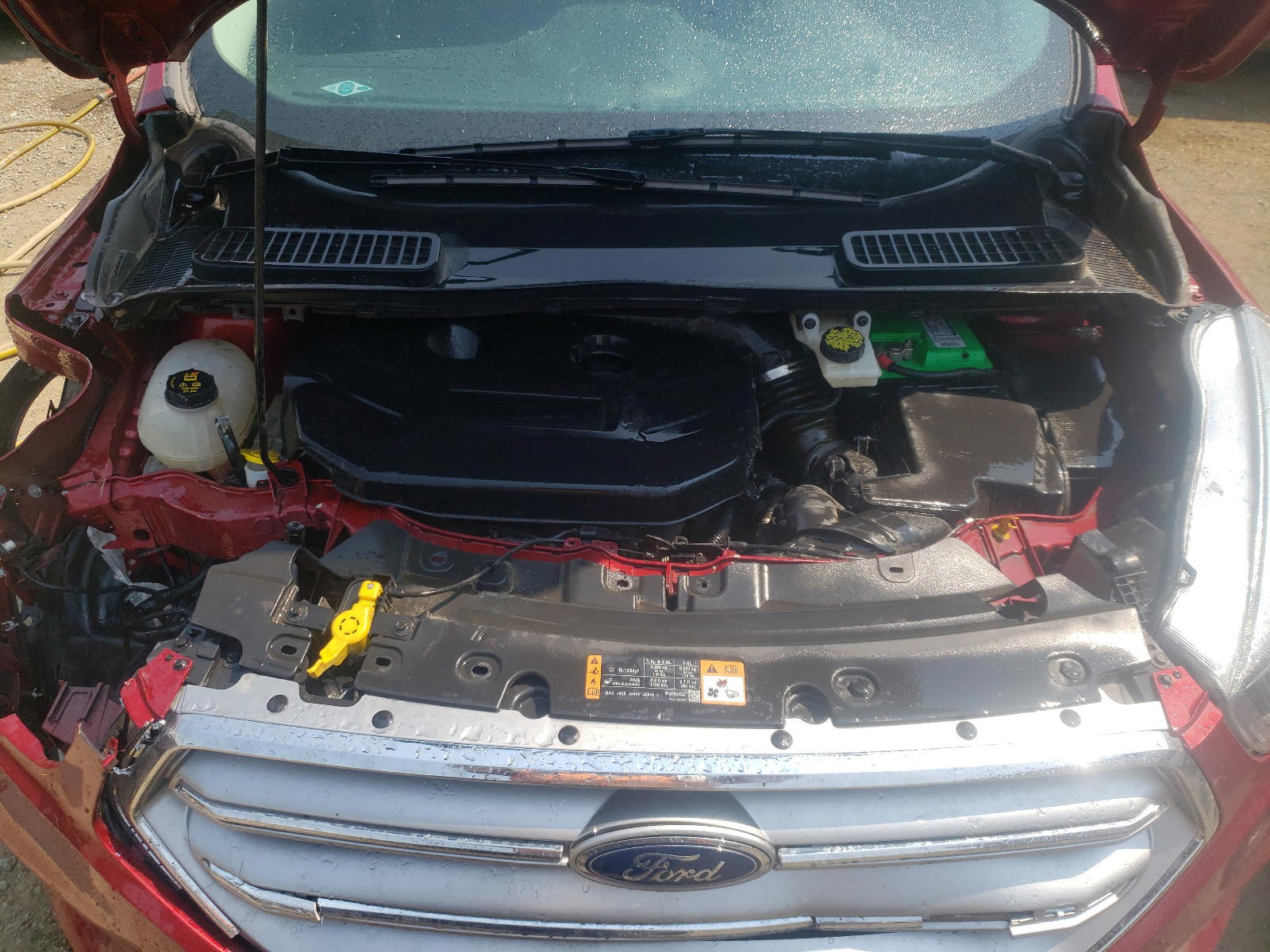 Photo 7 from auction – 2017 FORD ESCAPE TIT with VIN 1FMCU0J99HUD12347