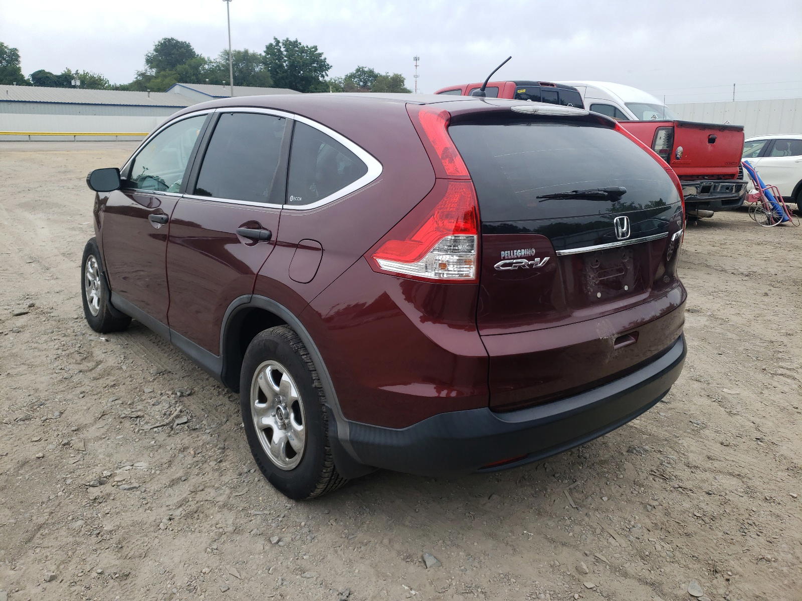Photo 3 from auction – 2012 HONDA CR-V LX with VIN 5J6RM4H30CL061007