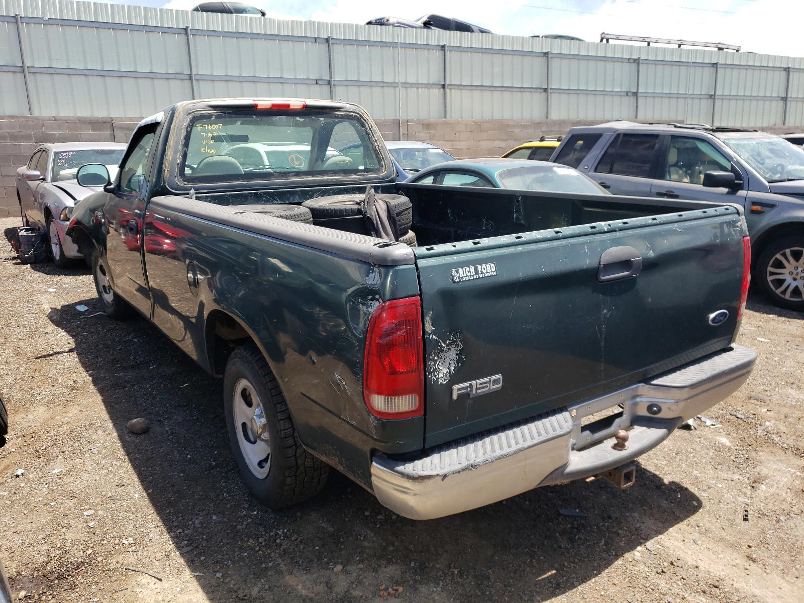 Photo 3 from auction – 2003 FORD F150 with VIN 1FTRF17213NB31416