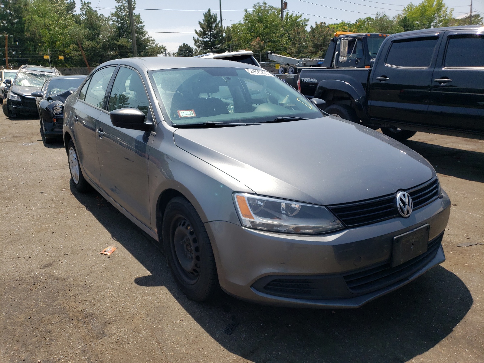 Photo 1 from auction – 2011 VOLKSWAGEN JETTA BASE with VIN 3VW2K7AJXBM384935