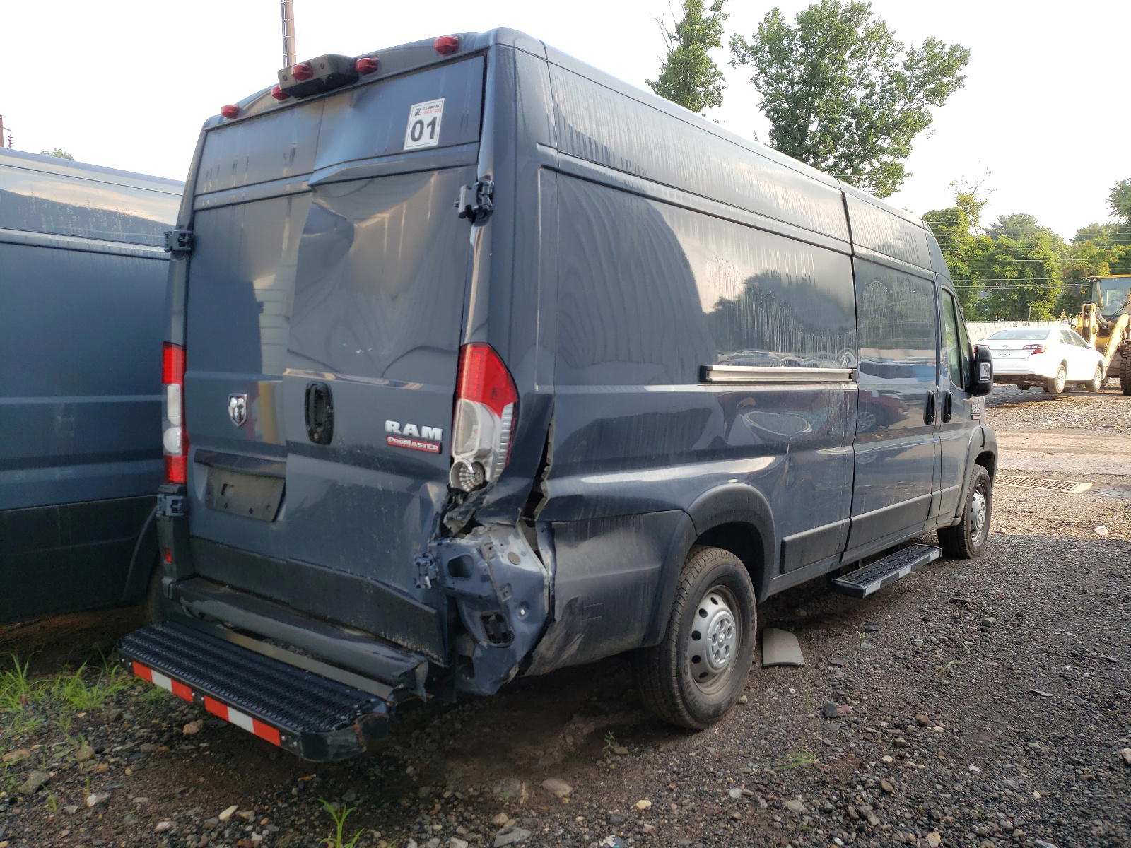 Photo 4 from auction – 2020 RAM PROMASTER with VIN 3C6URVJG8LE133883