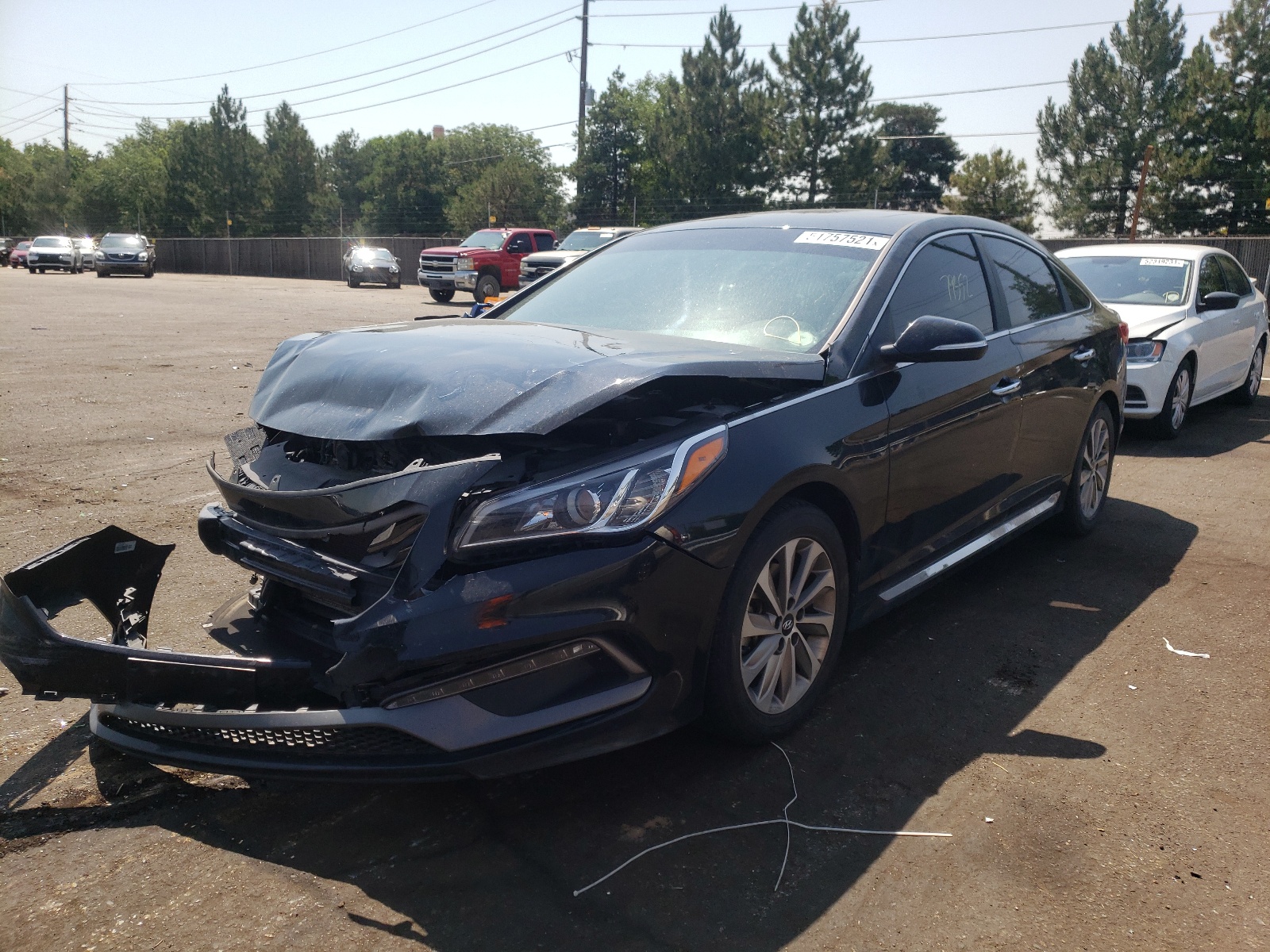 Photo 2 from auction – 2017 HYUNDAI SONATA SPO with VIN 5NPE34AF4HH569309