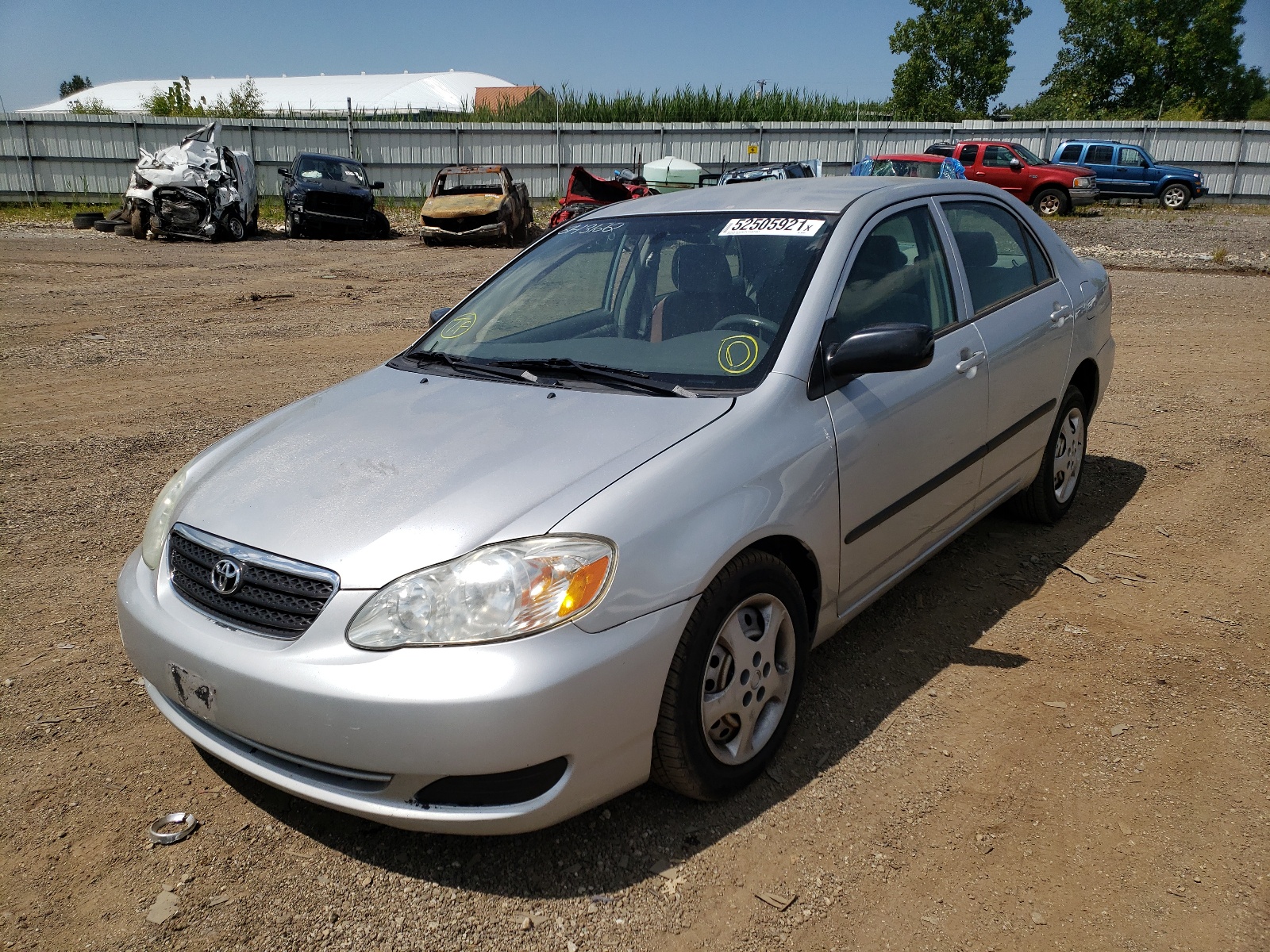 Photo 2 from auction – 2006 TOYOTA COROLLA CE with VIN JTDBR32E160066364