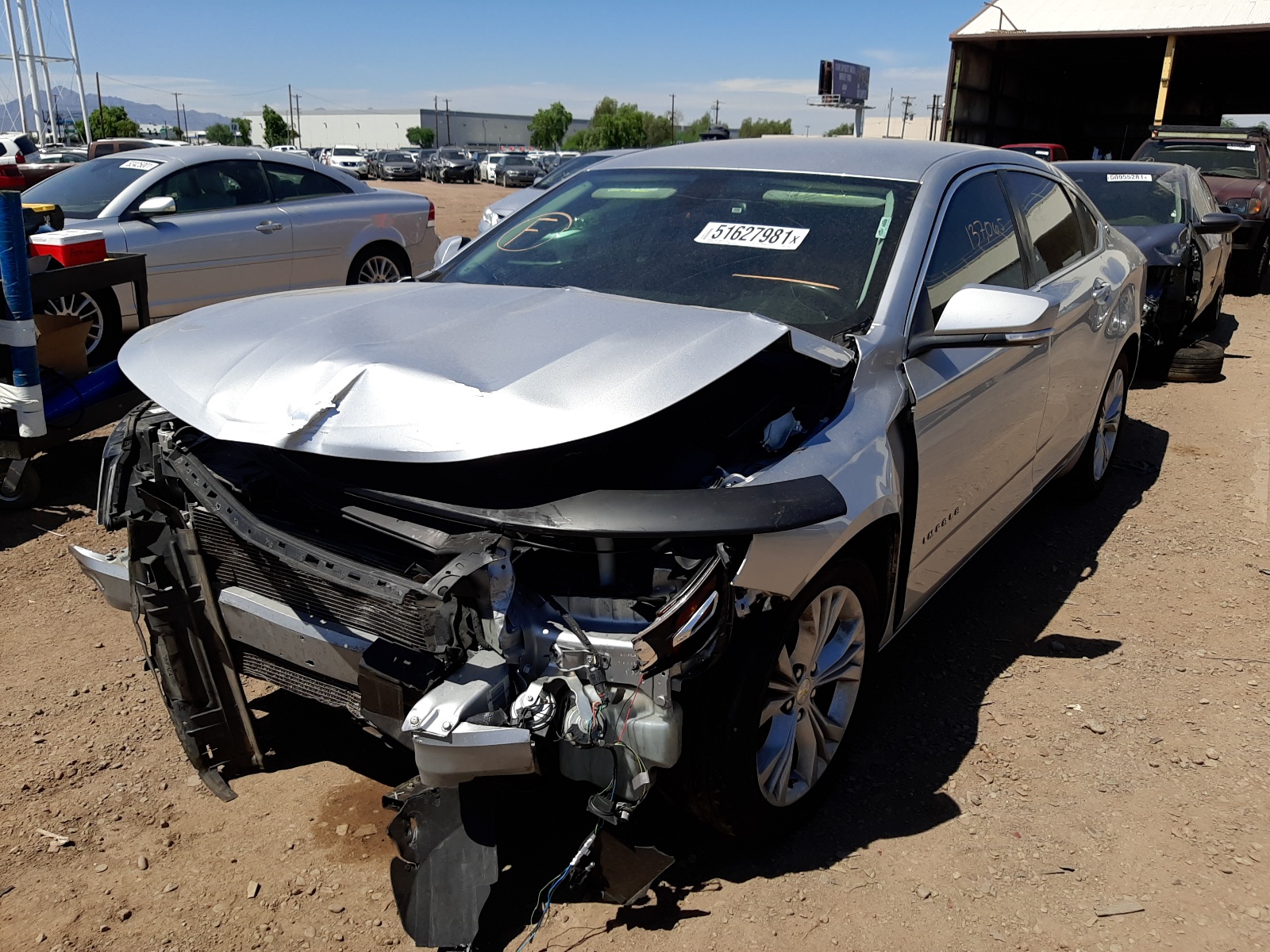 Photo 2 from auction – 2014 CHEVROLET IMPALA LT with VIN 2G1125S34E9173450