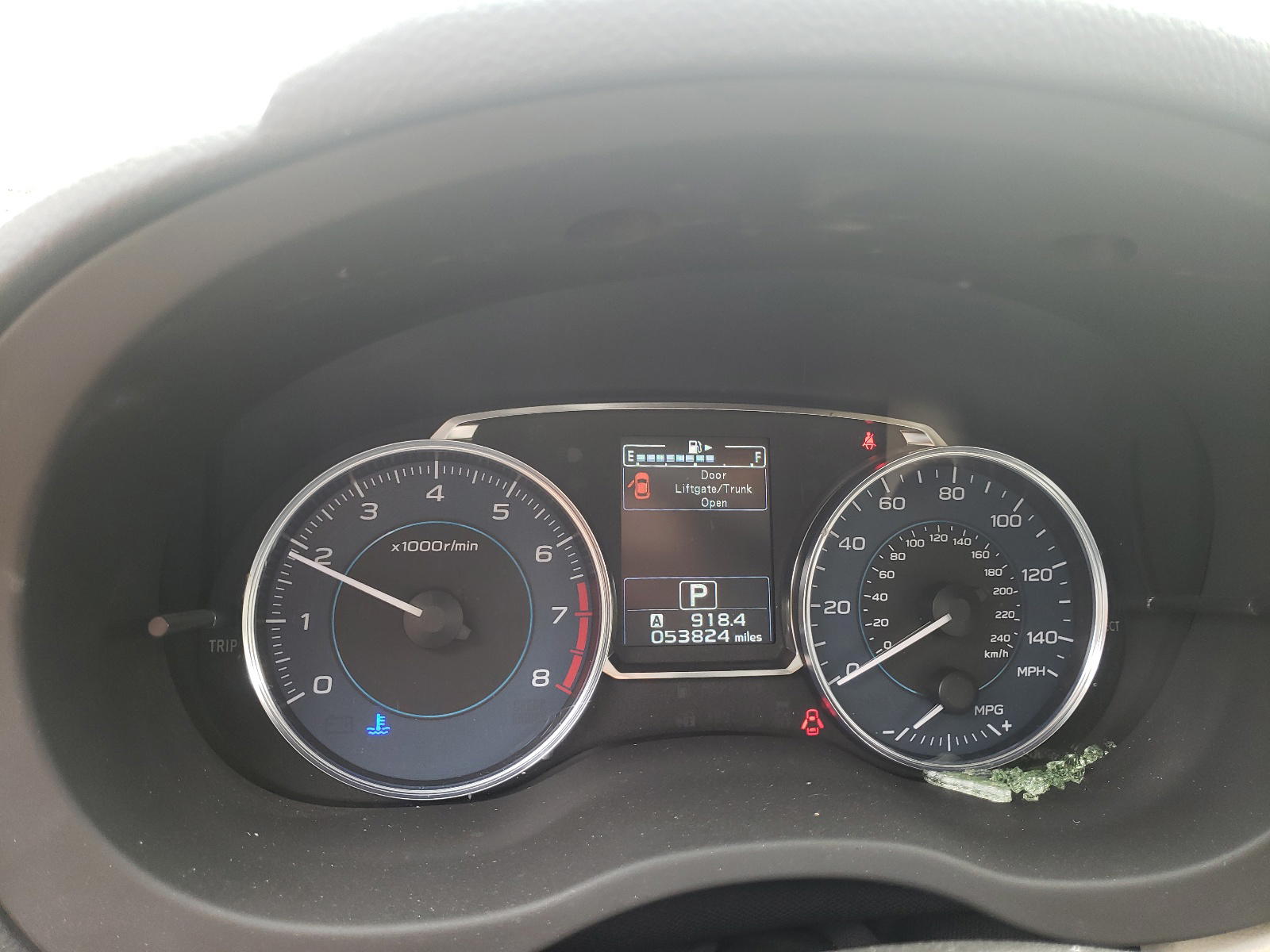 Photo 8 from auction – 2016 SUBARU IMPREZA SP with VIN JF1GPAU66G8255834
