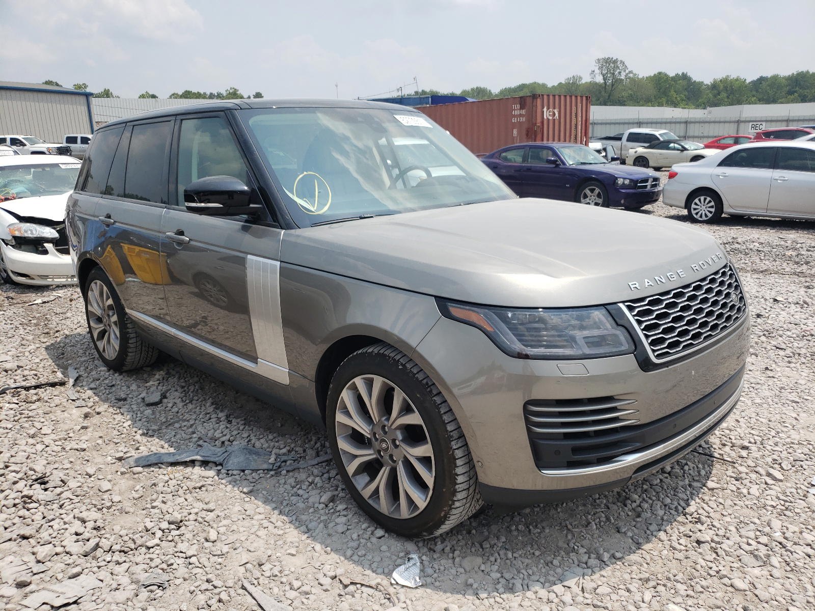 LAND ROVER RANGE ROVE 2019 with VIN SALGS2SV5KA567033 - Photo from auction