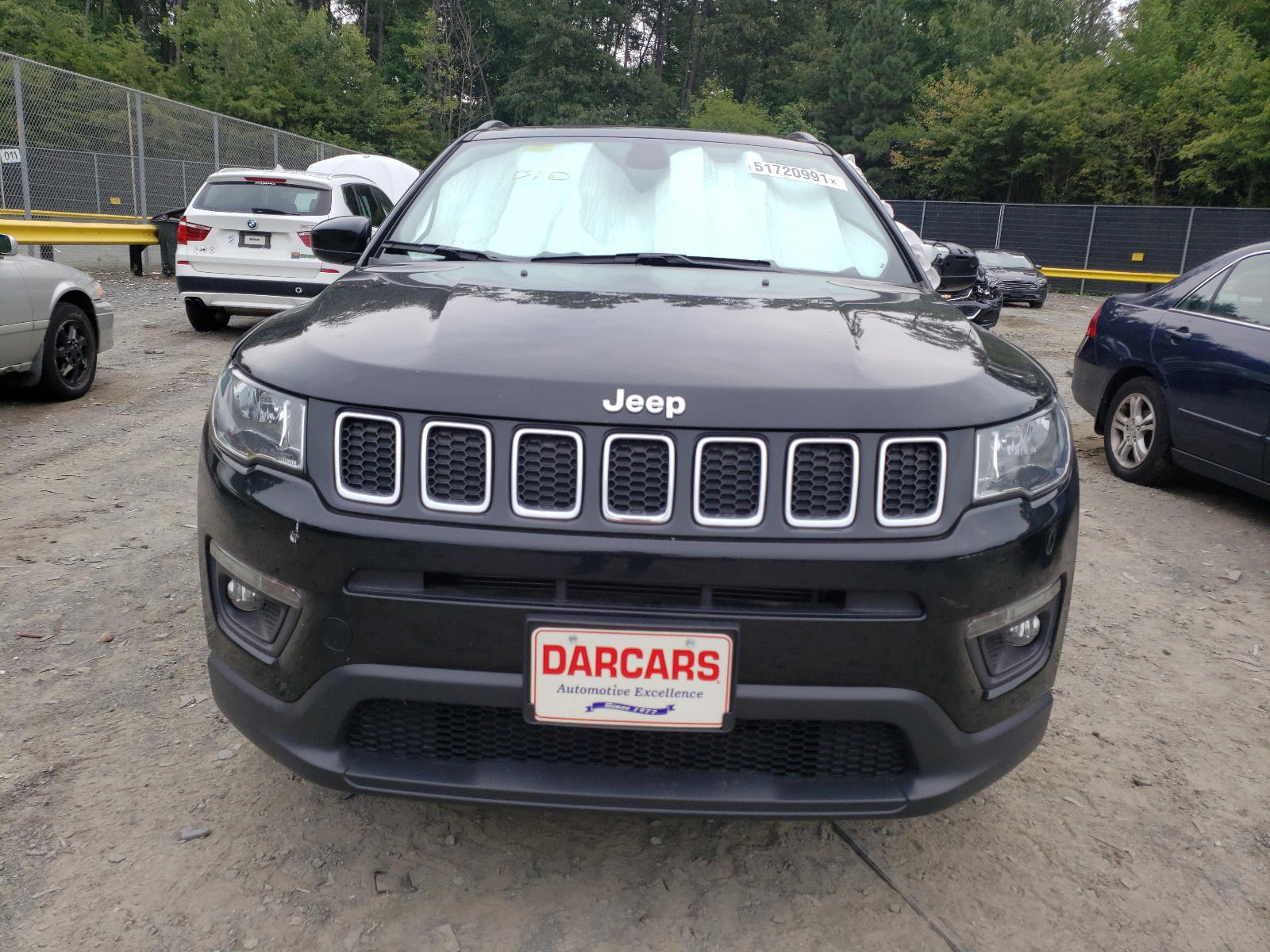 Photo 9 from auction – 2021 JEEP COMPASS LA with VIN 3C4NJCBB0MT538631