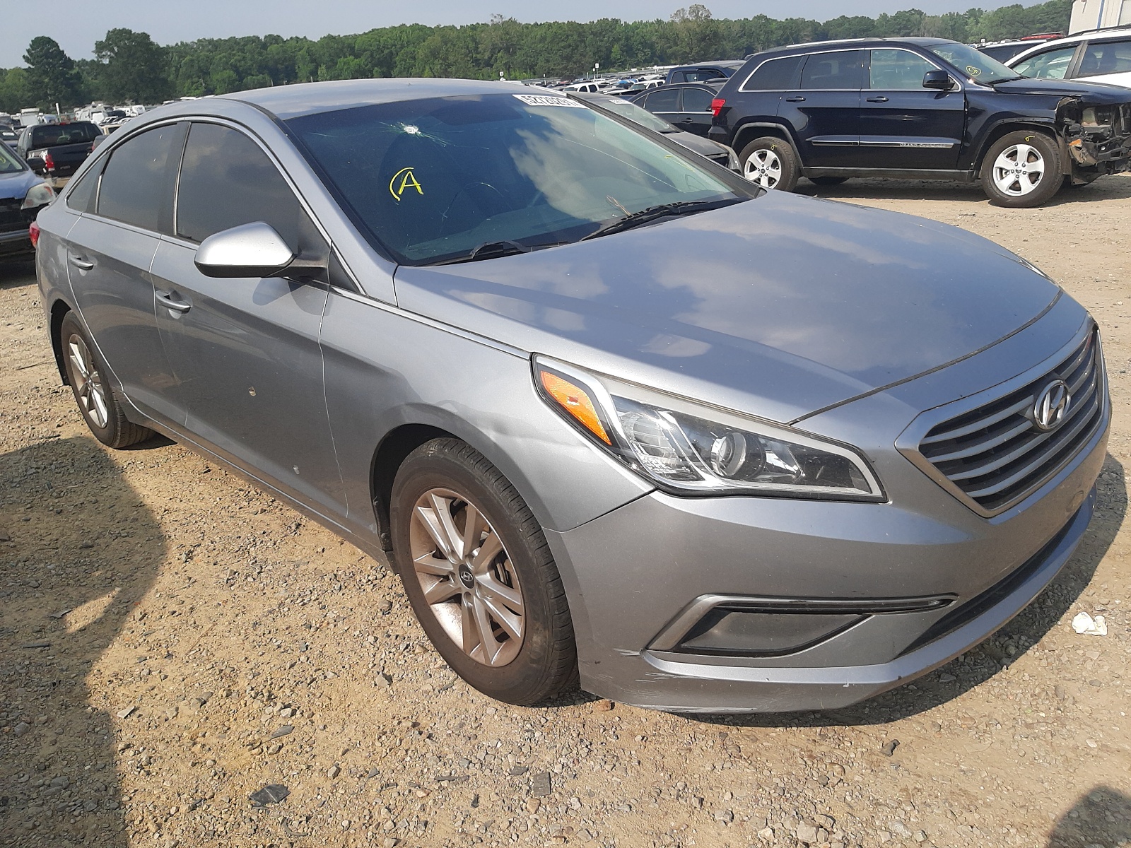 HYUNDAI SONATA SE 2015 with VIN 5NPE24AF9FH022181 - Photo from auction