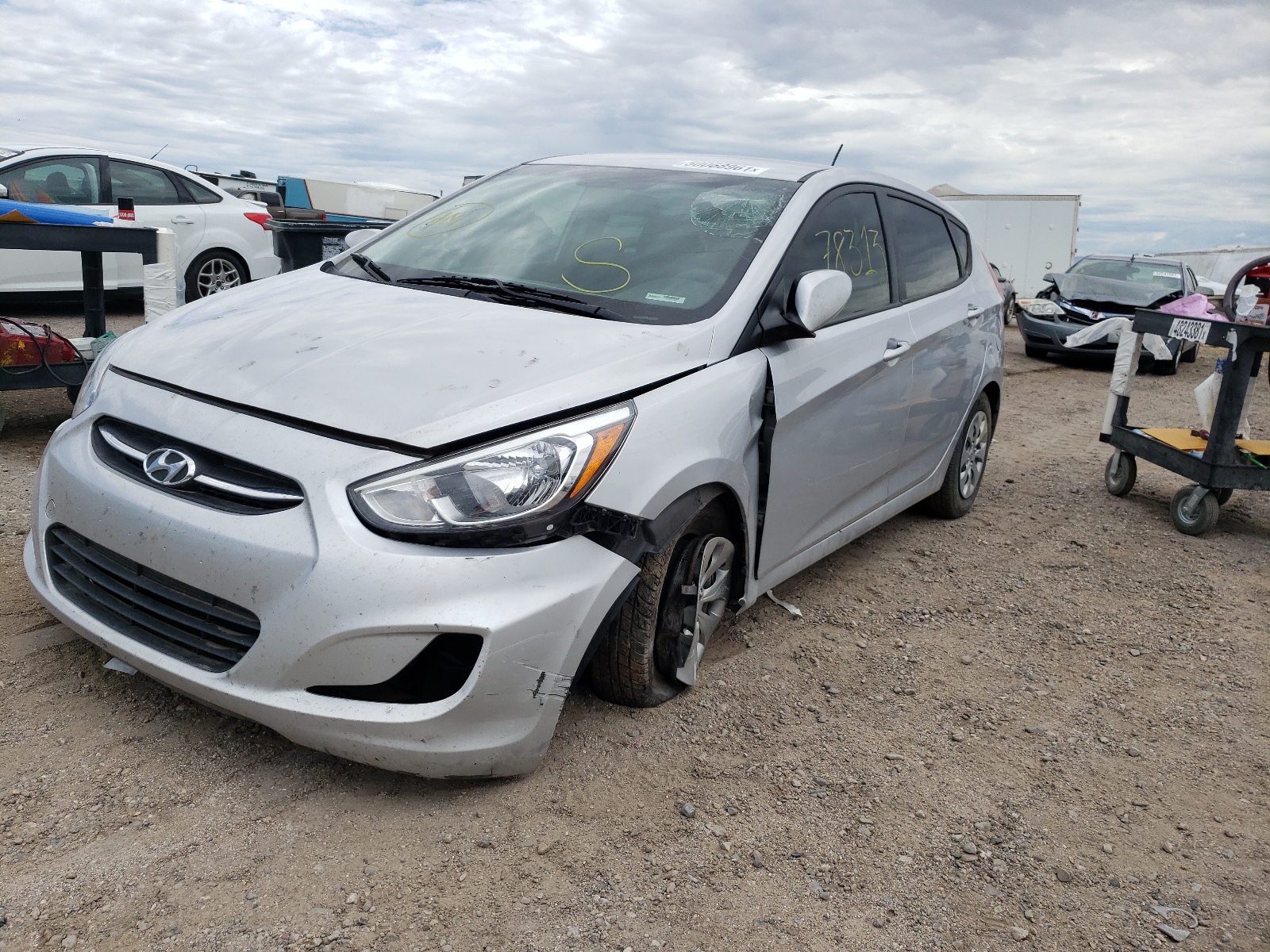 Photo 2 from auction – 2017 HYUNDAI ACCENT SE with VIN KMHCT5AE7HU330701