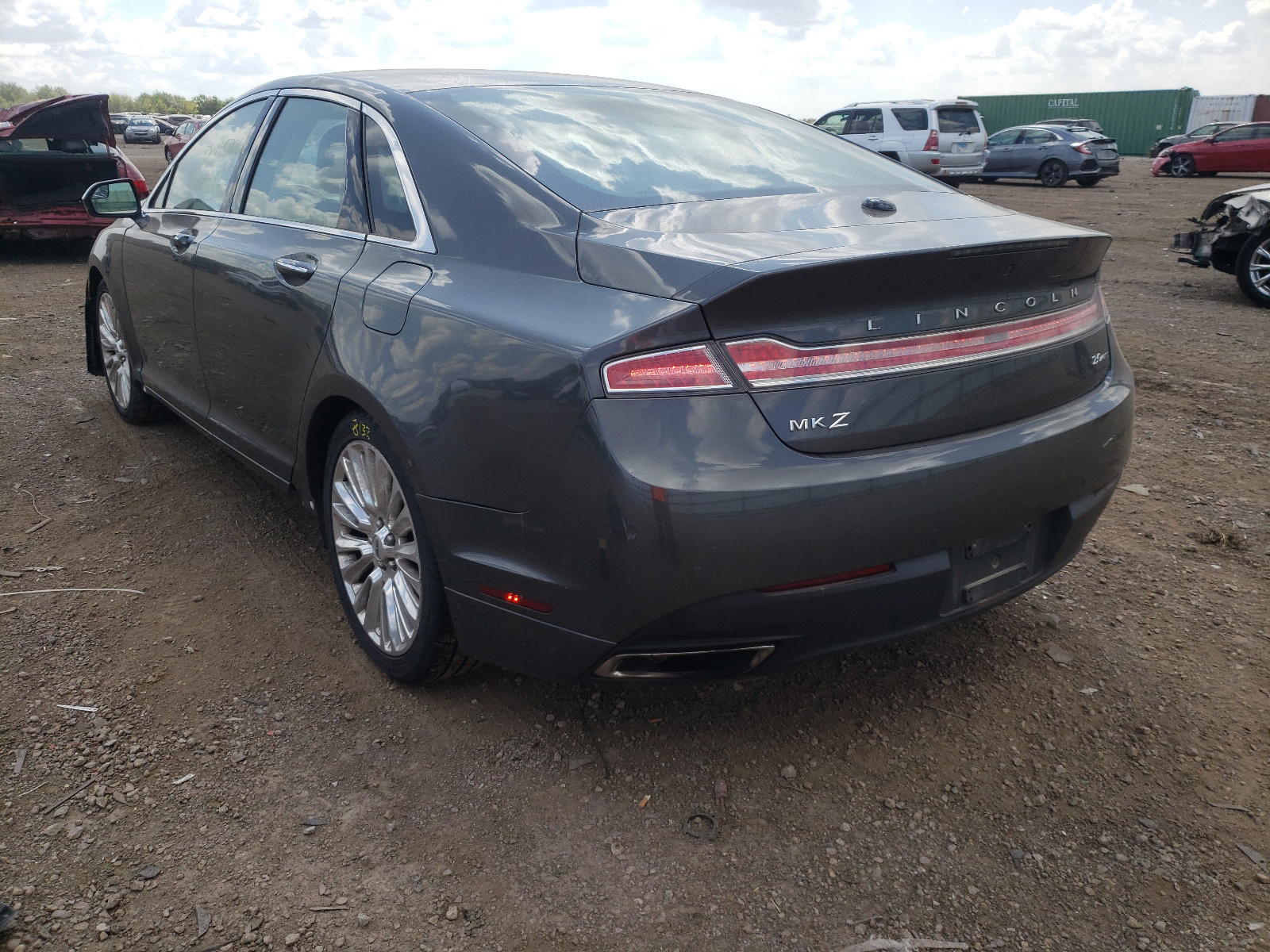 Photo 3 from auction – 2015 LINCOLN MKZ with VIN 3LN6L2G98FR602618