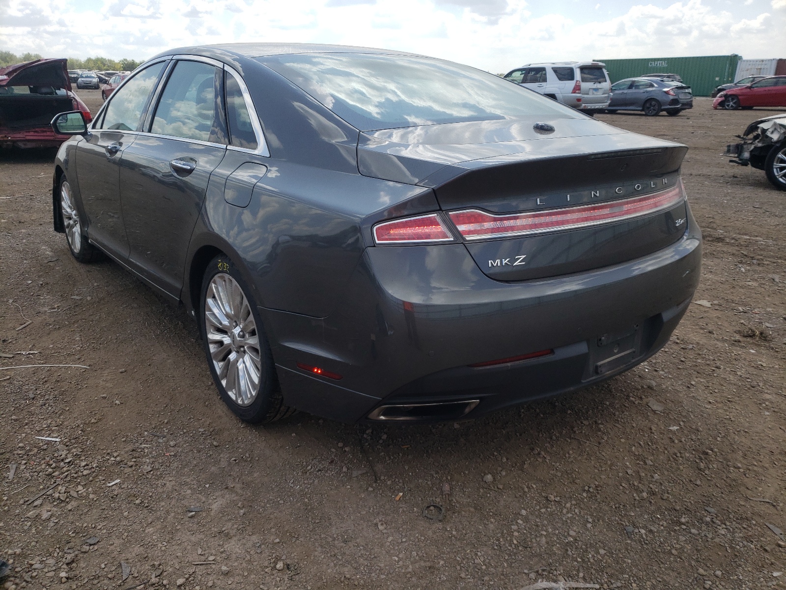 Zdjęcie 3 z aukcji – 2015 LINCOLN MKZ z VIN 3LN6L2G98FR602618