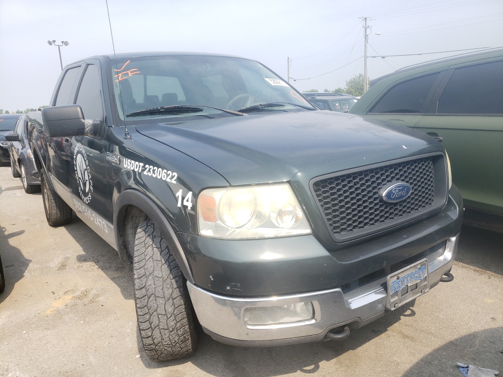 Photo 1 from auction – 2004 FORD F150 SUPER with VIN 1FTPW14534KC05816