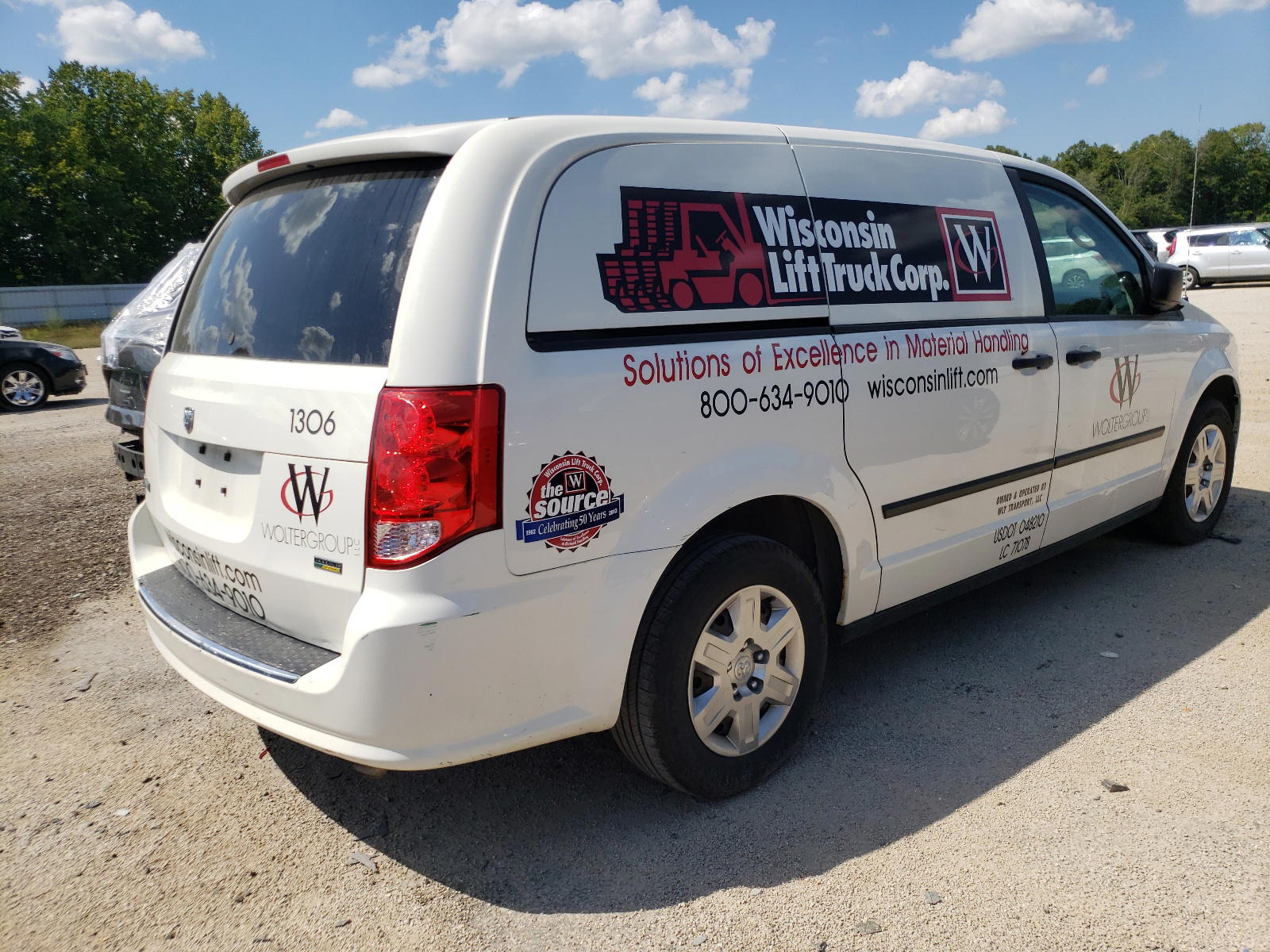 Photo 4 from auction – 2013 RAM TRADESMAN with VIN 2C4JRGAG9DR673346