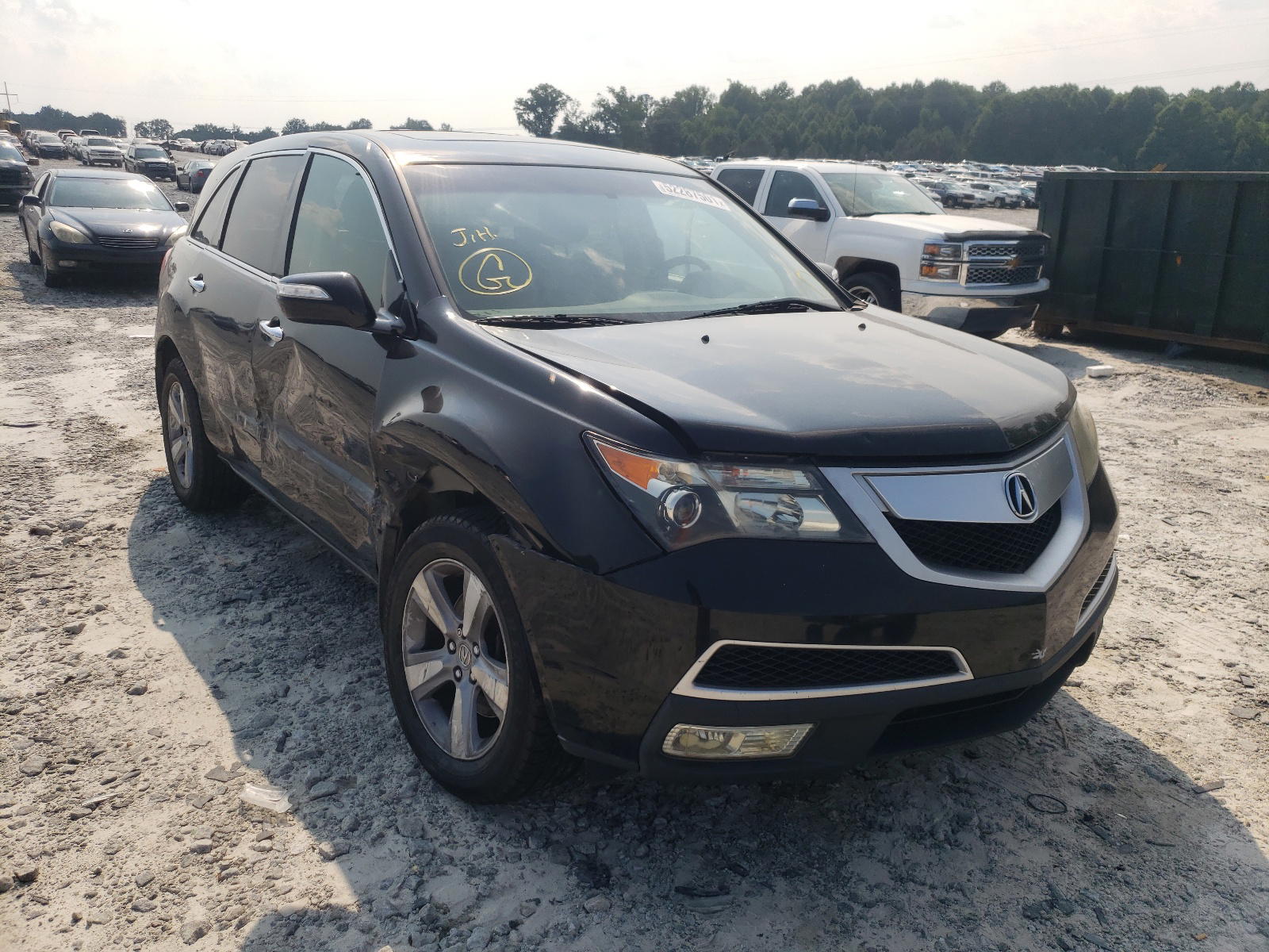 ACURA MDX 2011 with VIN 2HNYD2H2XBH511779 - Photo from auction