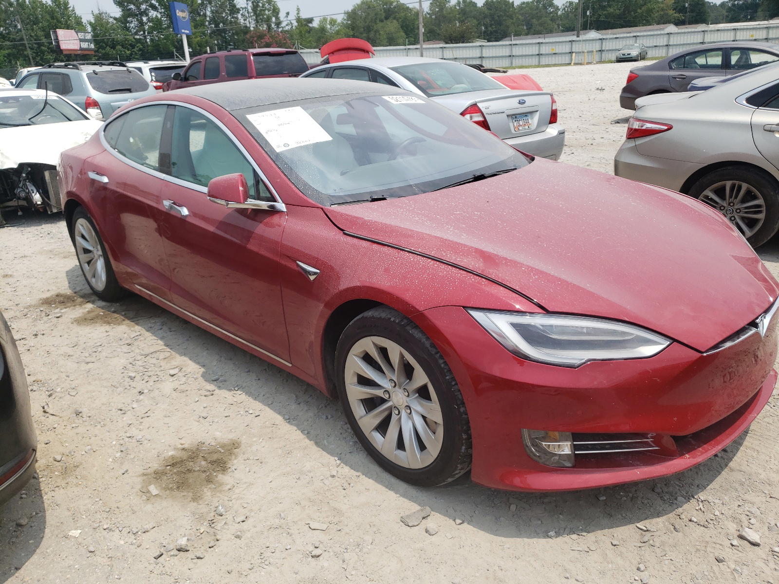 TESLA MODEL S 2019 with VIN 5YJSA1E24KF336955 - Photo from auction