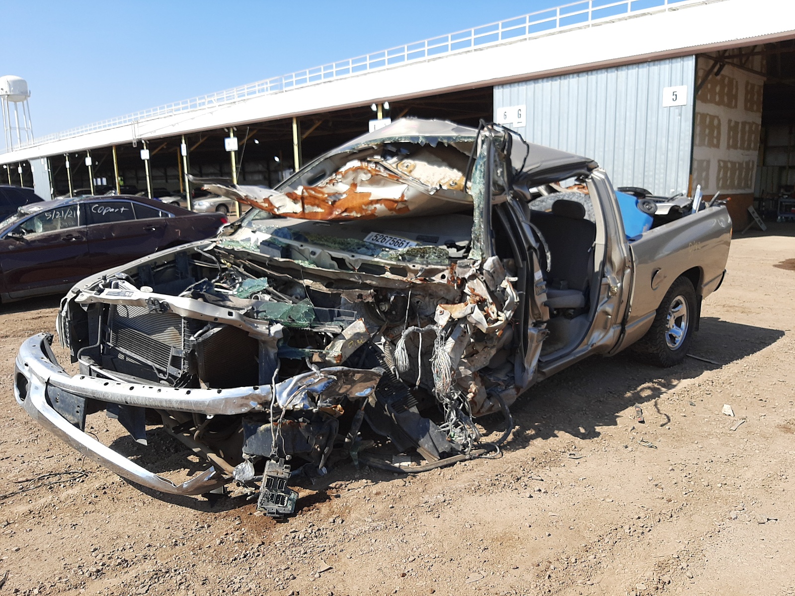 Photo 9 from auction – 2004 DODGE RAM 1500 S with VIN 1D7HU18N54S674514