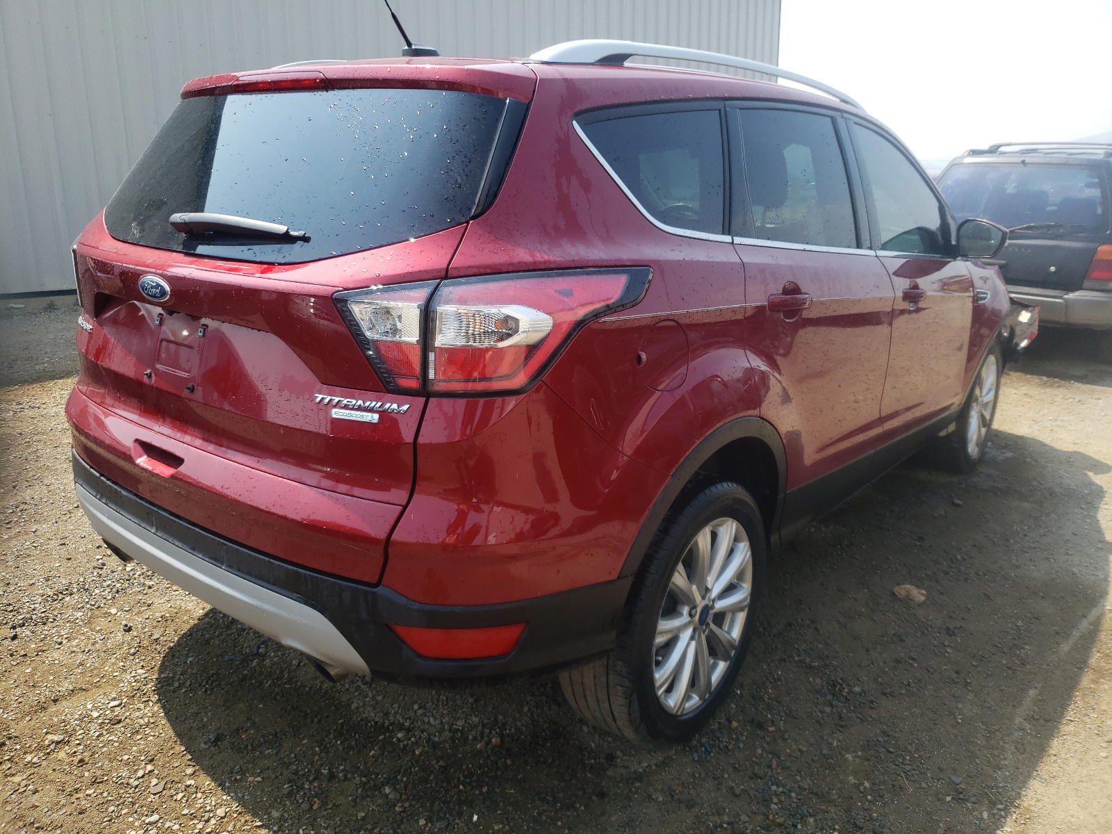 Photo 4 from auction – 2017 FORD ESCAPE TIT with VIN 1FMCU0J99HUD12347