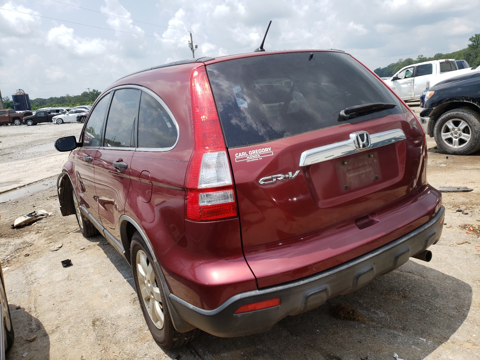 Photo 3 from auction – 2007 HONDA CRV with VIN JHLRE38597C010192