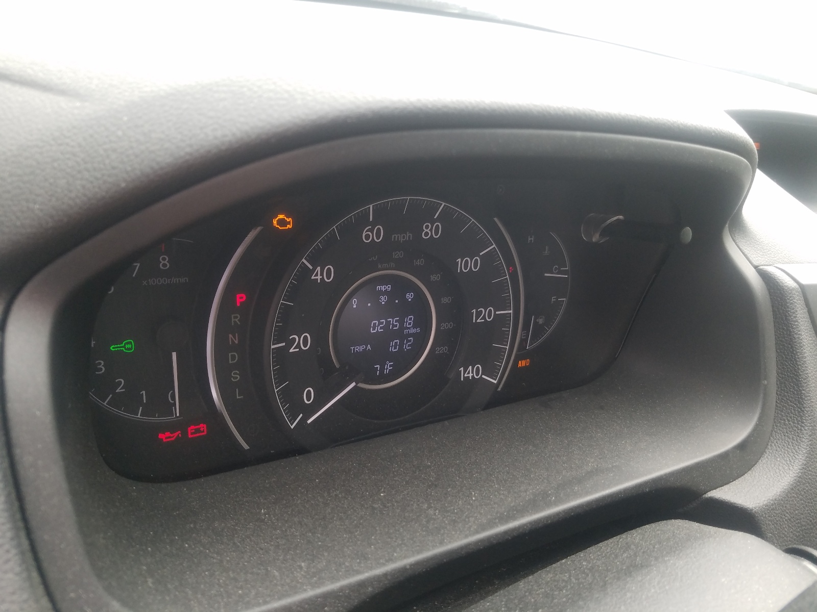 Photo 8 from auction – 2016 HONDA CR-V LX with VIN 5J6RM4H33GL087042