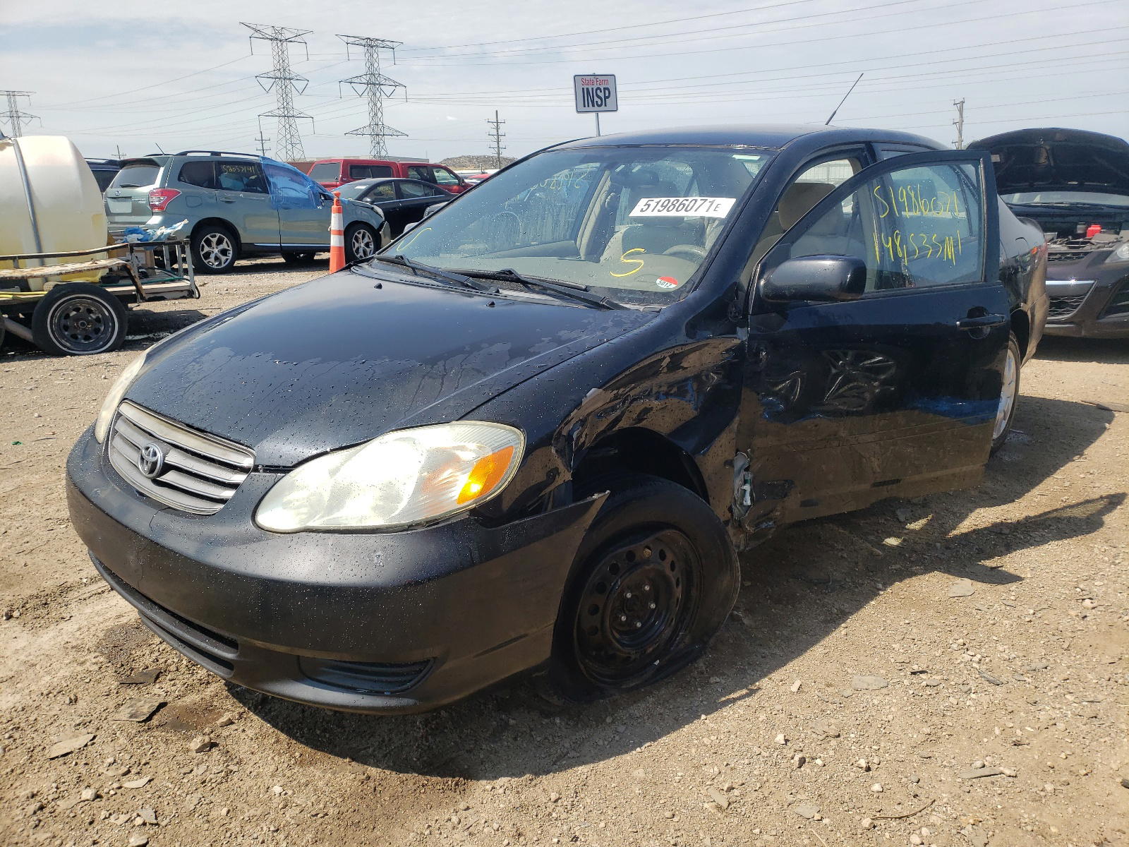 Photo 2 from auction – 2004 TOYOTA COROLLA CE with VIN JTDBR32E242032368