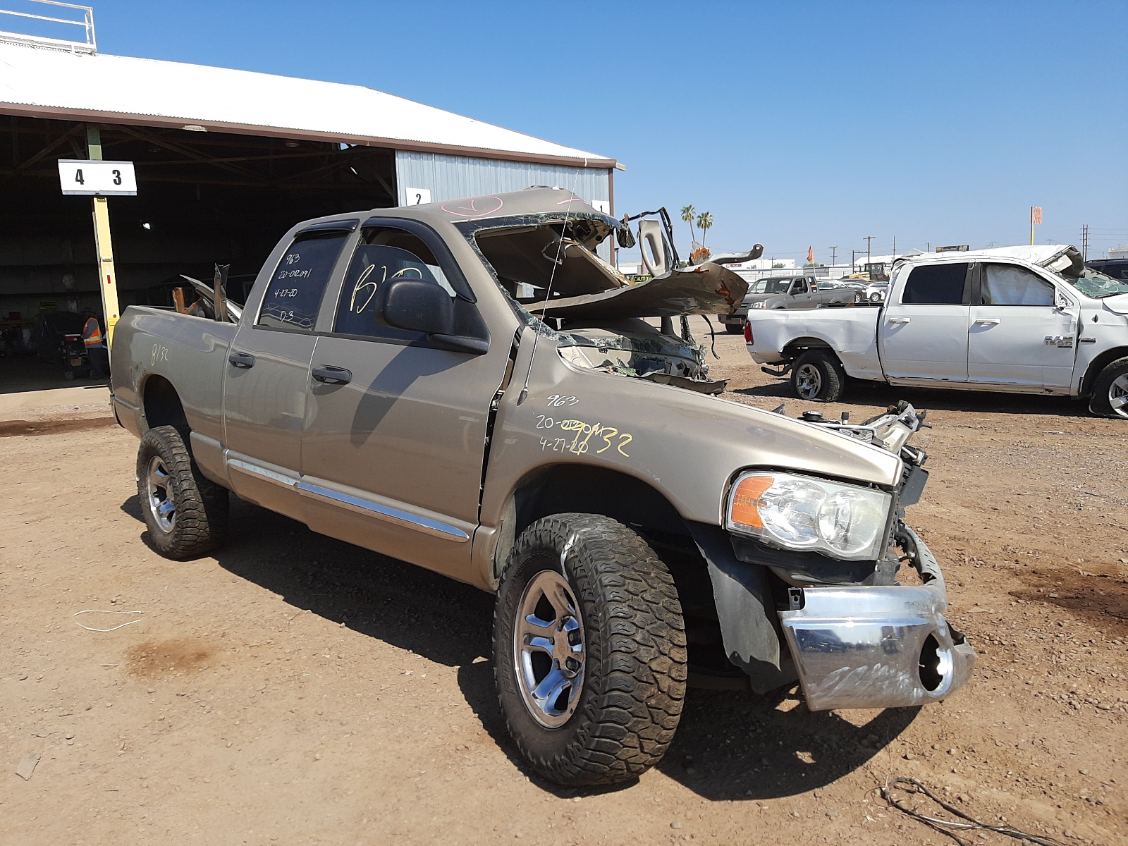 Photo 10 from auction – 2004 DODGE RAM 1500 S with VIN 1D7HU18N54S674514
